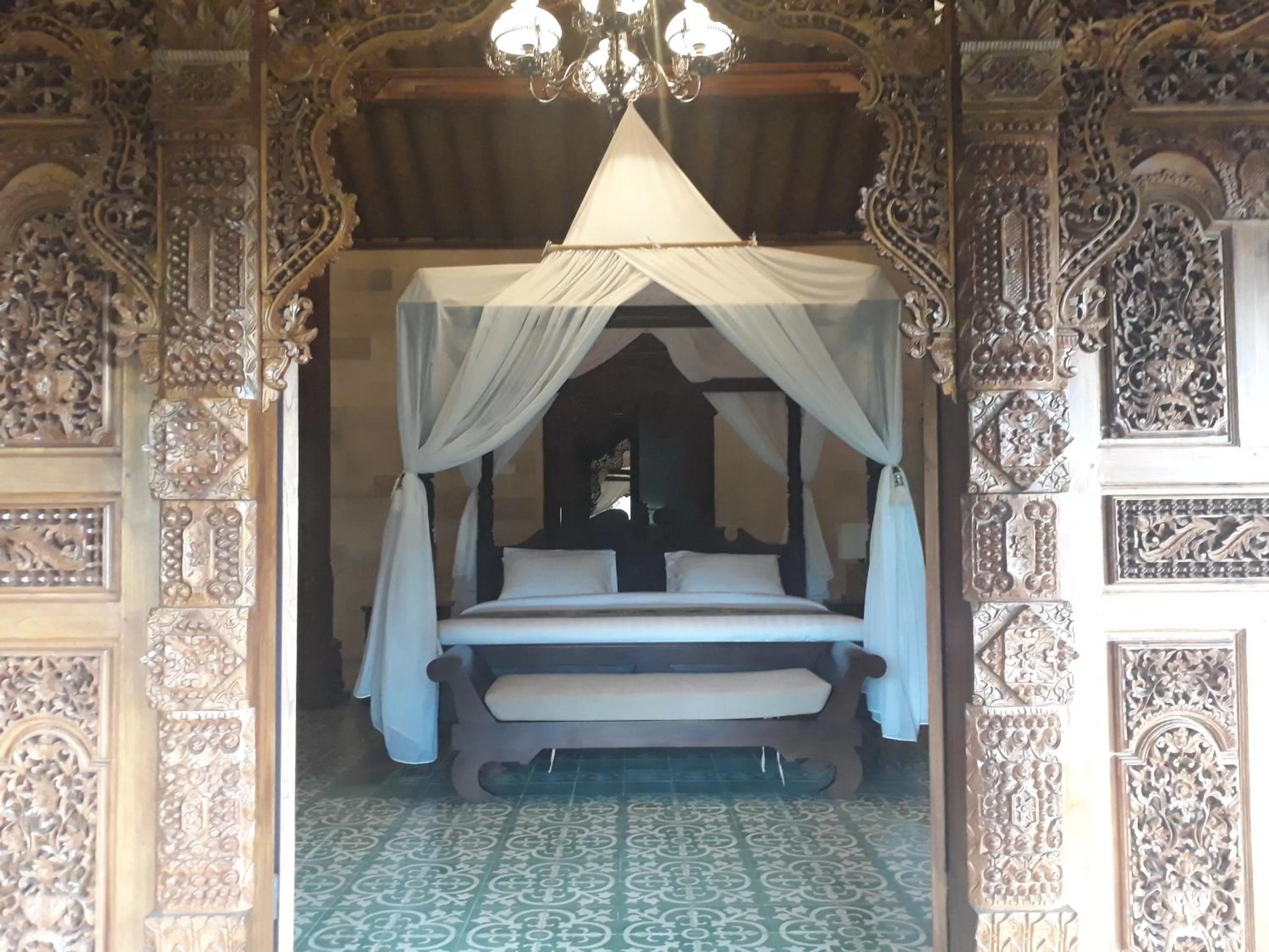 Bed in Shanti Natural Panorama View Hotel