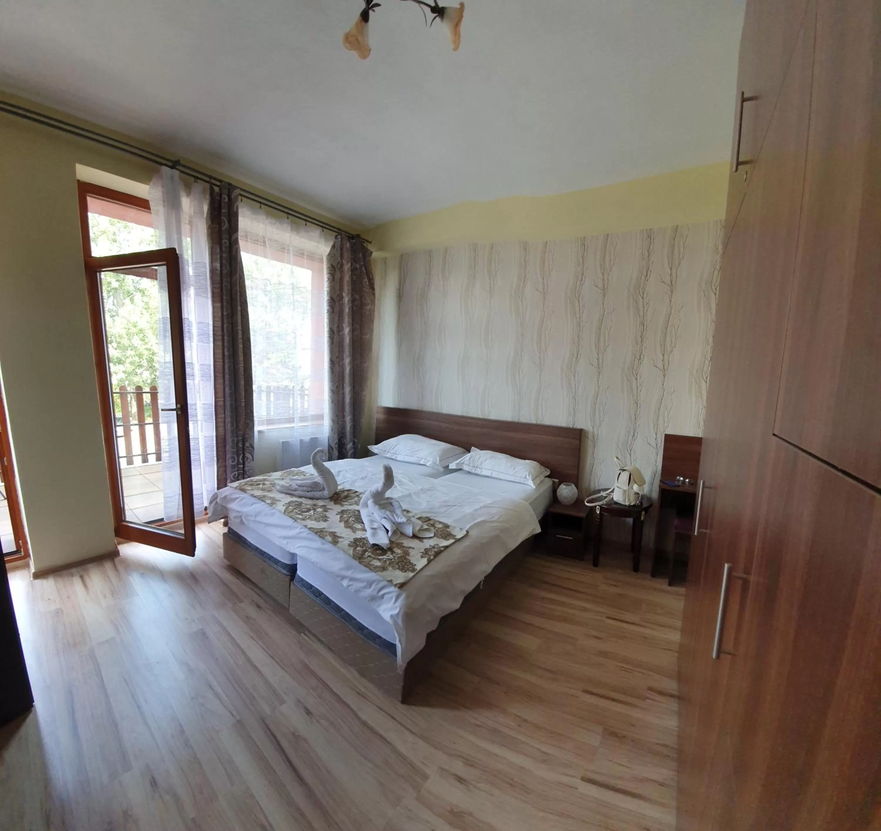 Bed in Apartmánový Wellness Garni Hotel Relax