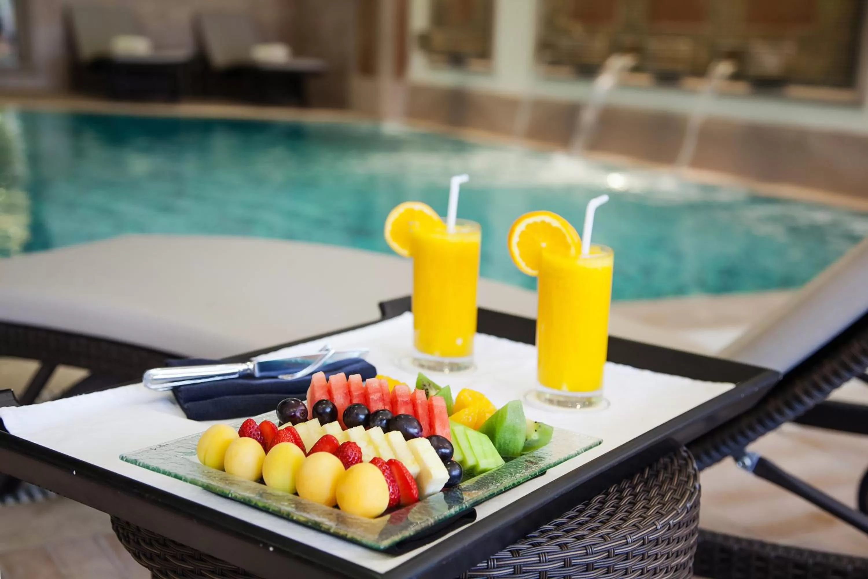 Swimming pool in Divan Erbil Hotel