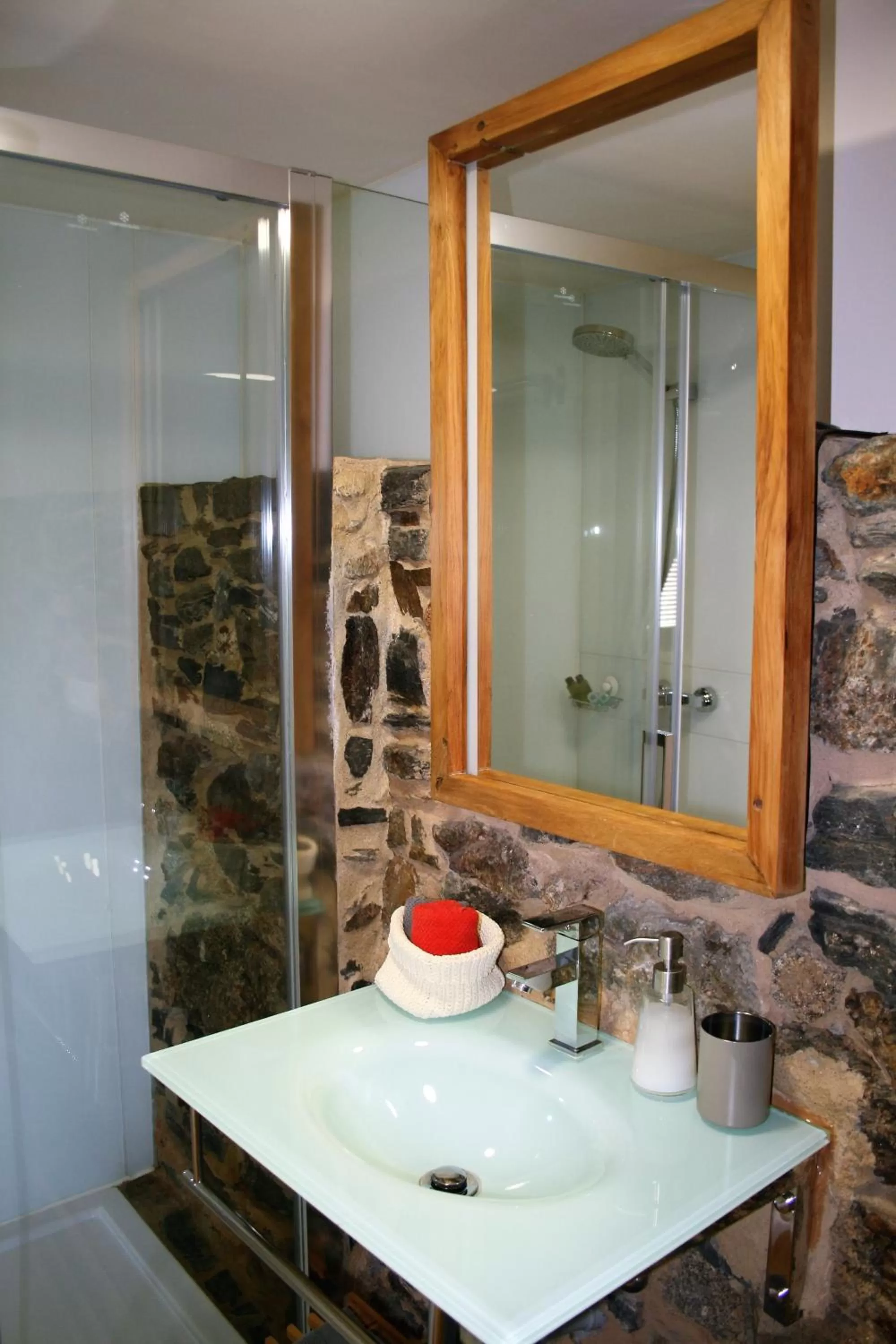 Shower in Cabo Do Mundo Casa Rural