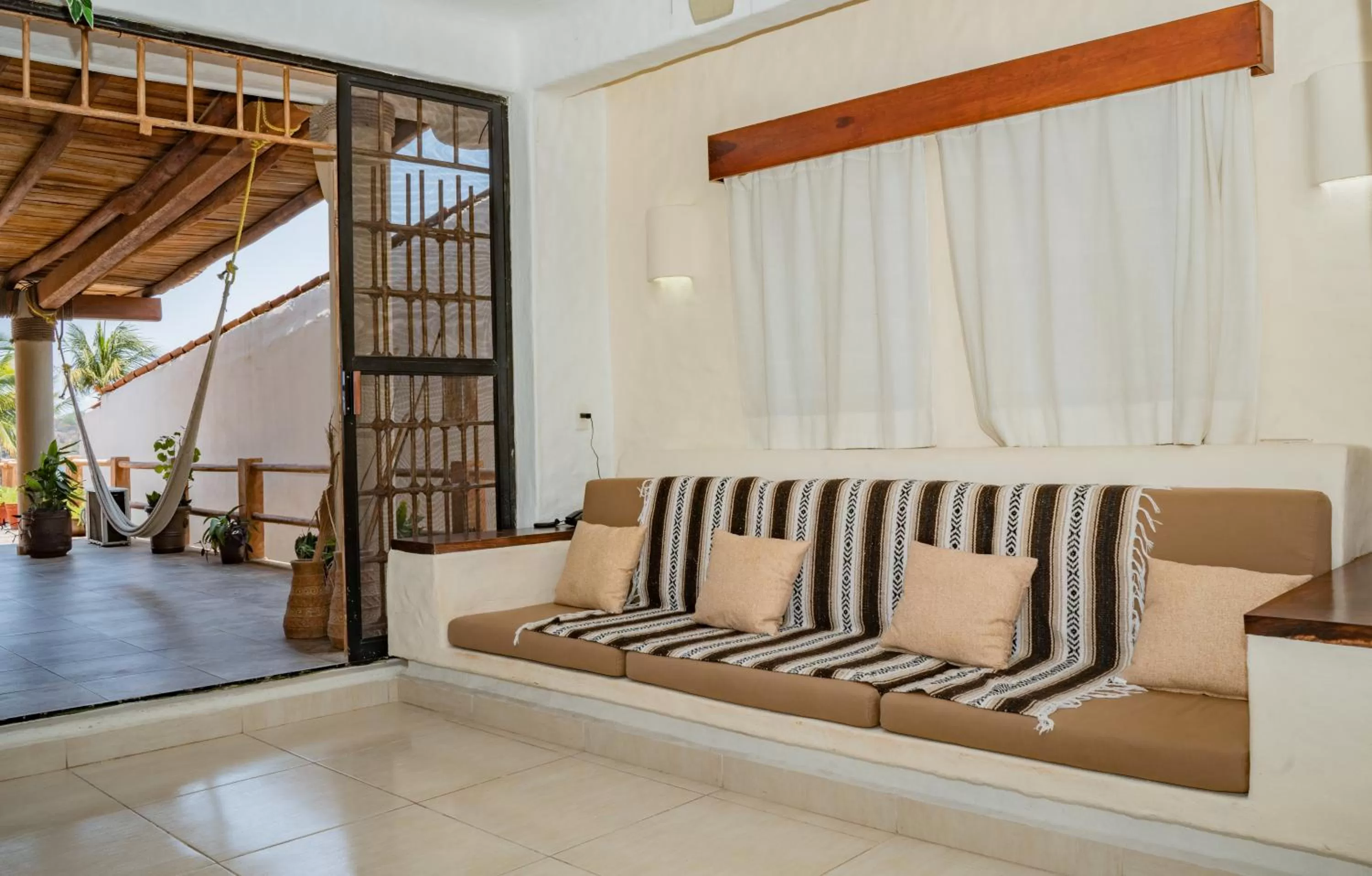 Living room in Arena Suites