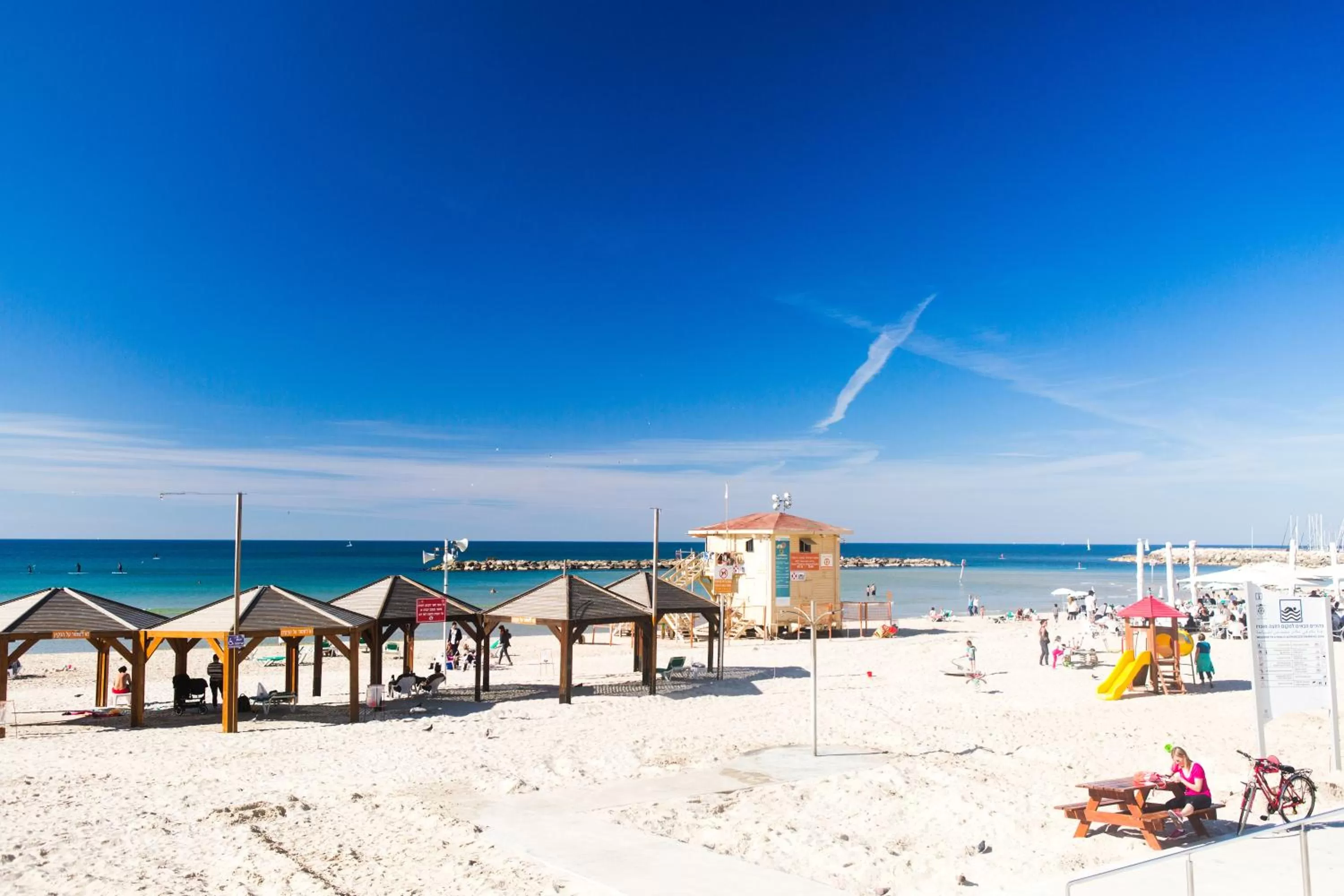 Beach in Embassy Hotel Tel Aviv