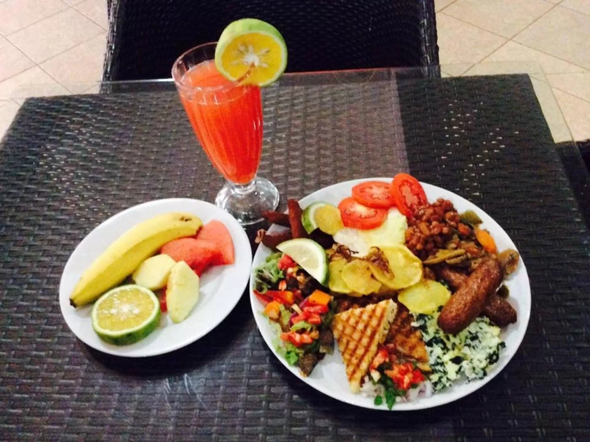 Food close-up in Al-Nisaa Hotel and Spa