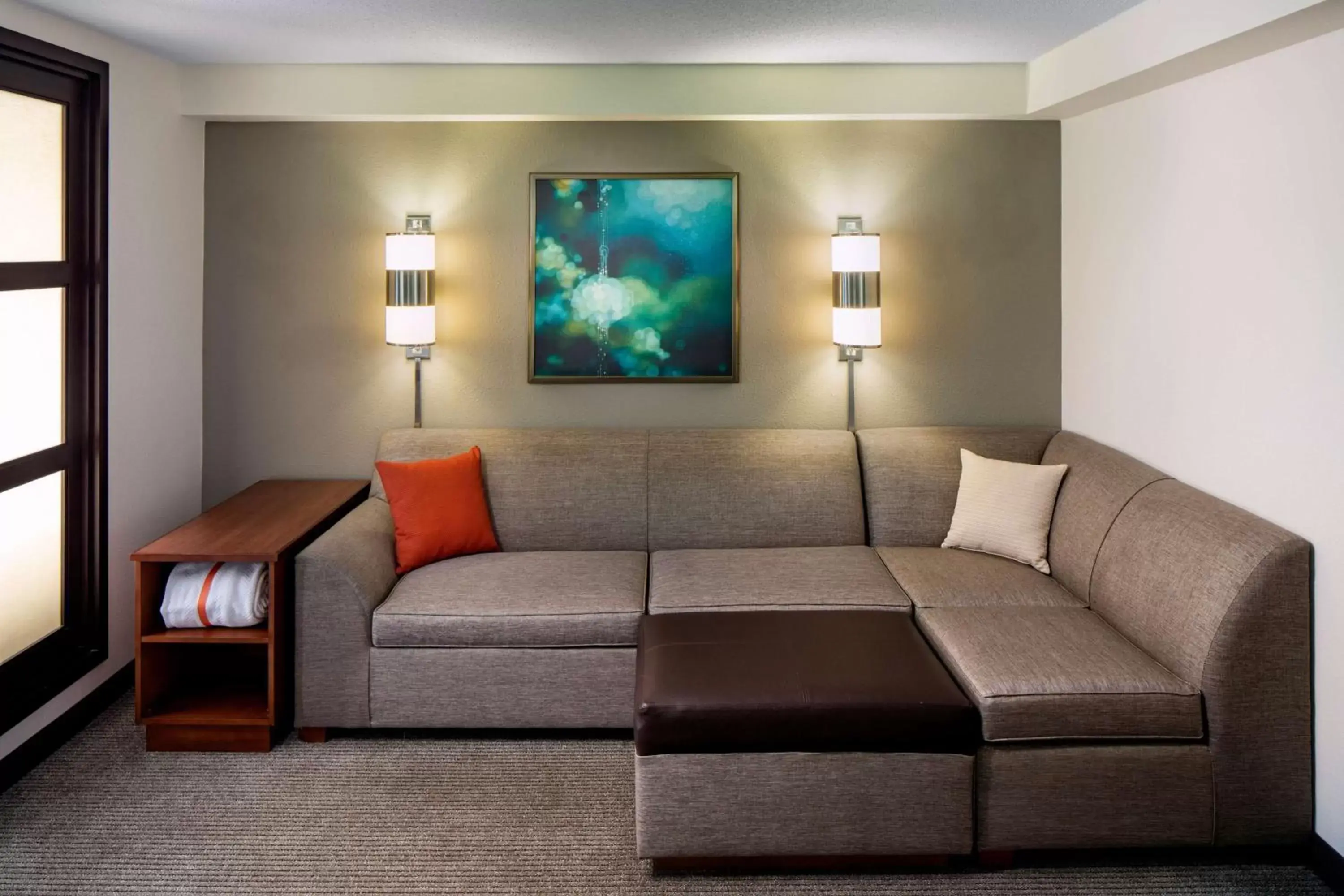 Double Room with Two Double Beds and Accessible Tub - Disability Access in Hyatt Place Charlotte Arrowood Double Room with Two Double Beds and Accessible Tub - Disability Access in Hyatt Place Charlotte Arrowood