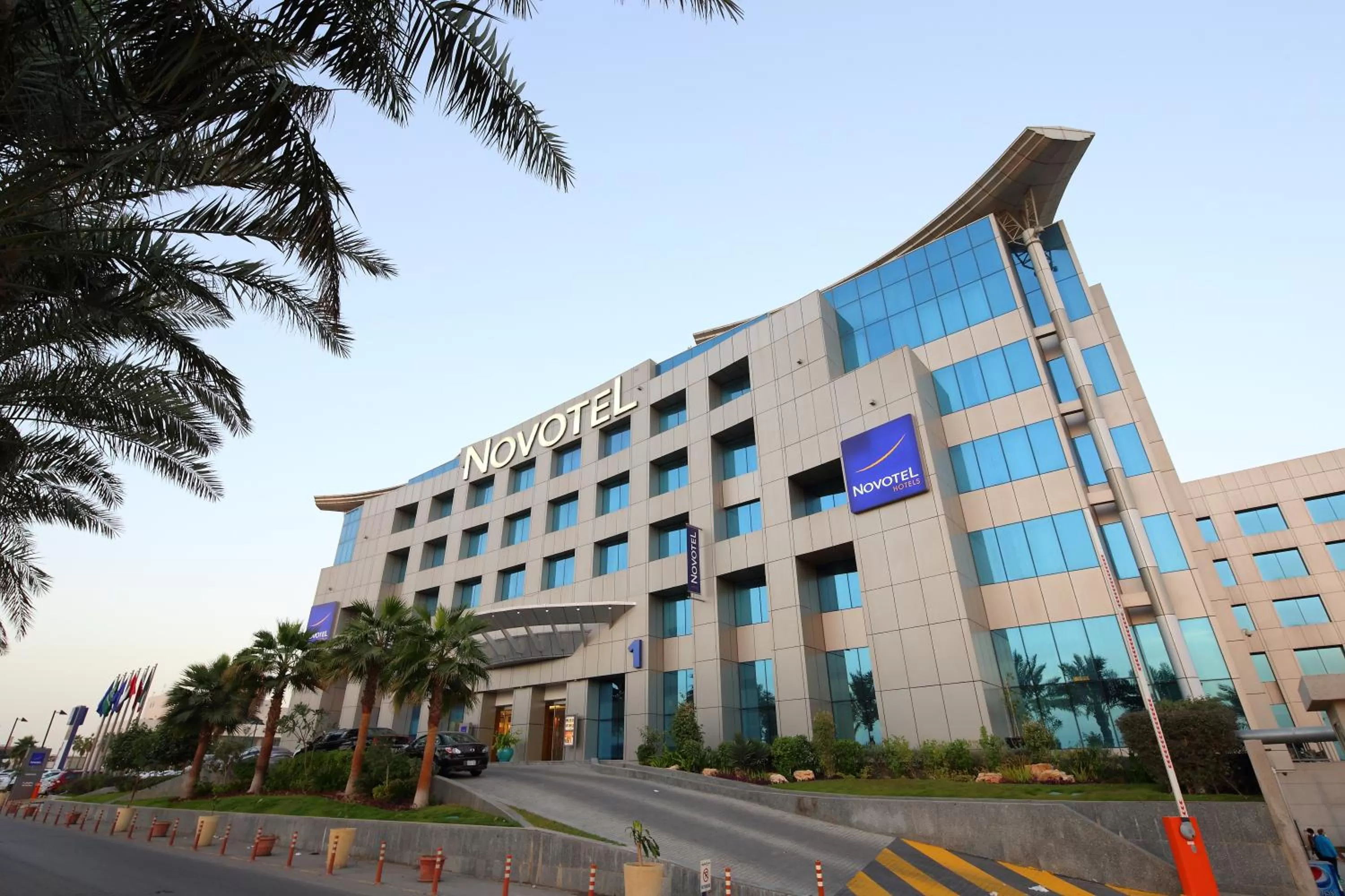 Facade/entrance in Novotel Dammam Business Park