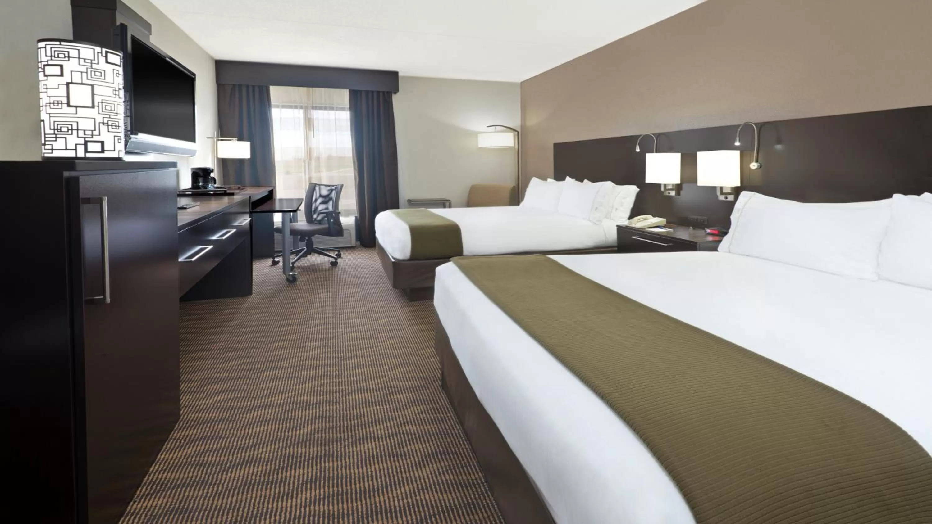 Photo of the whole room, Bed in Holiday Inn Express Hotel & Suites Colby by IHG