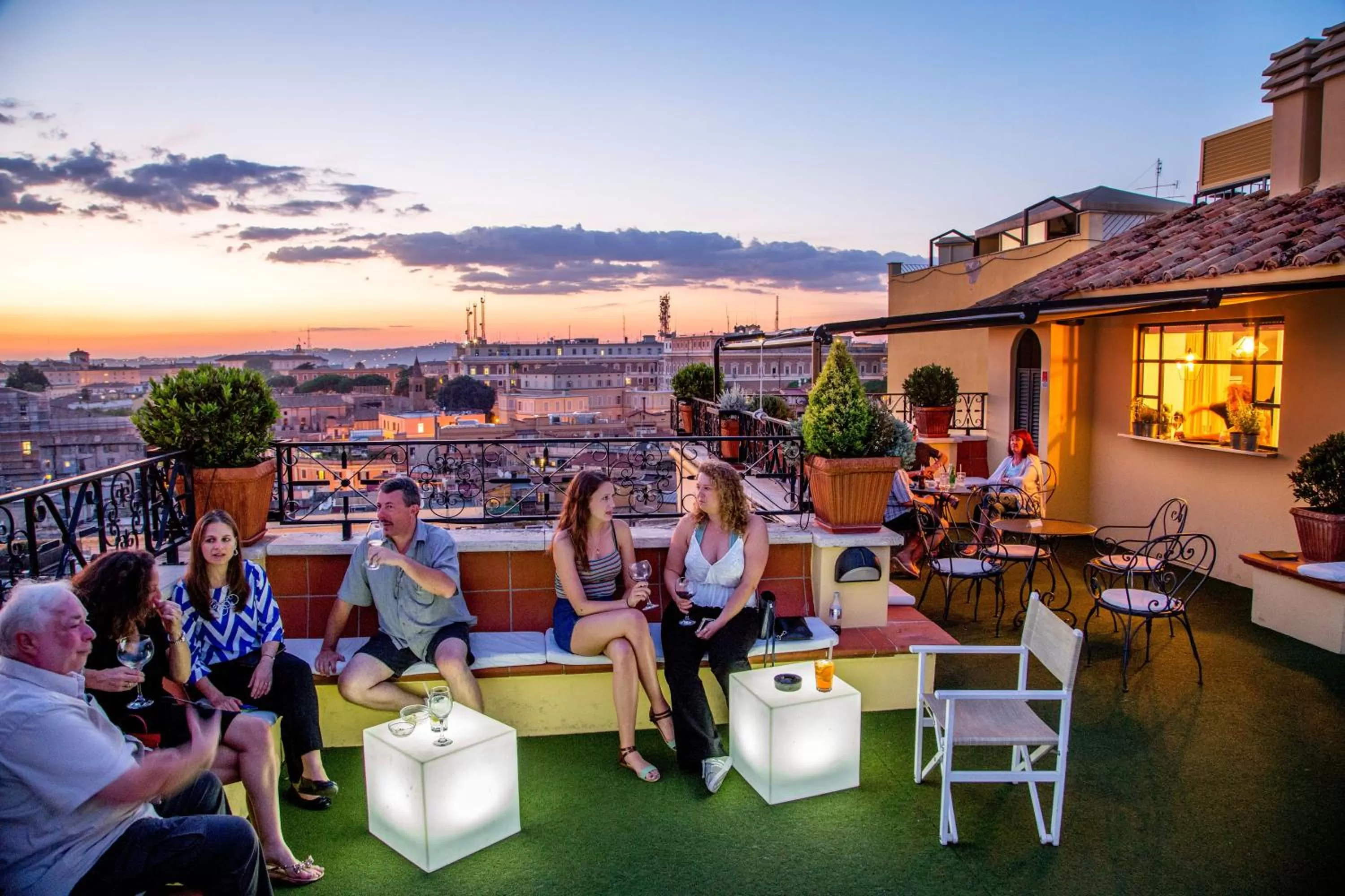 Lounge or bar in Hotel Colosseum