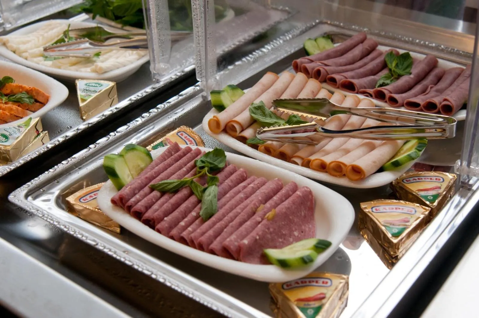 Buffet breakfast in TK Taxim Bosphorus Hotel