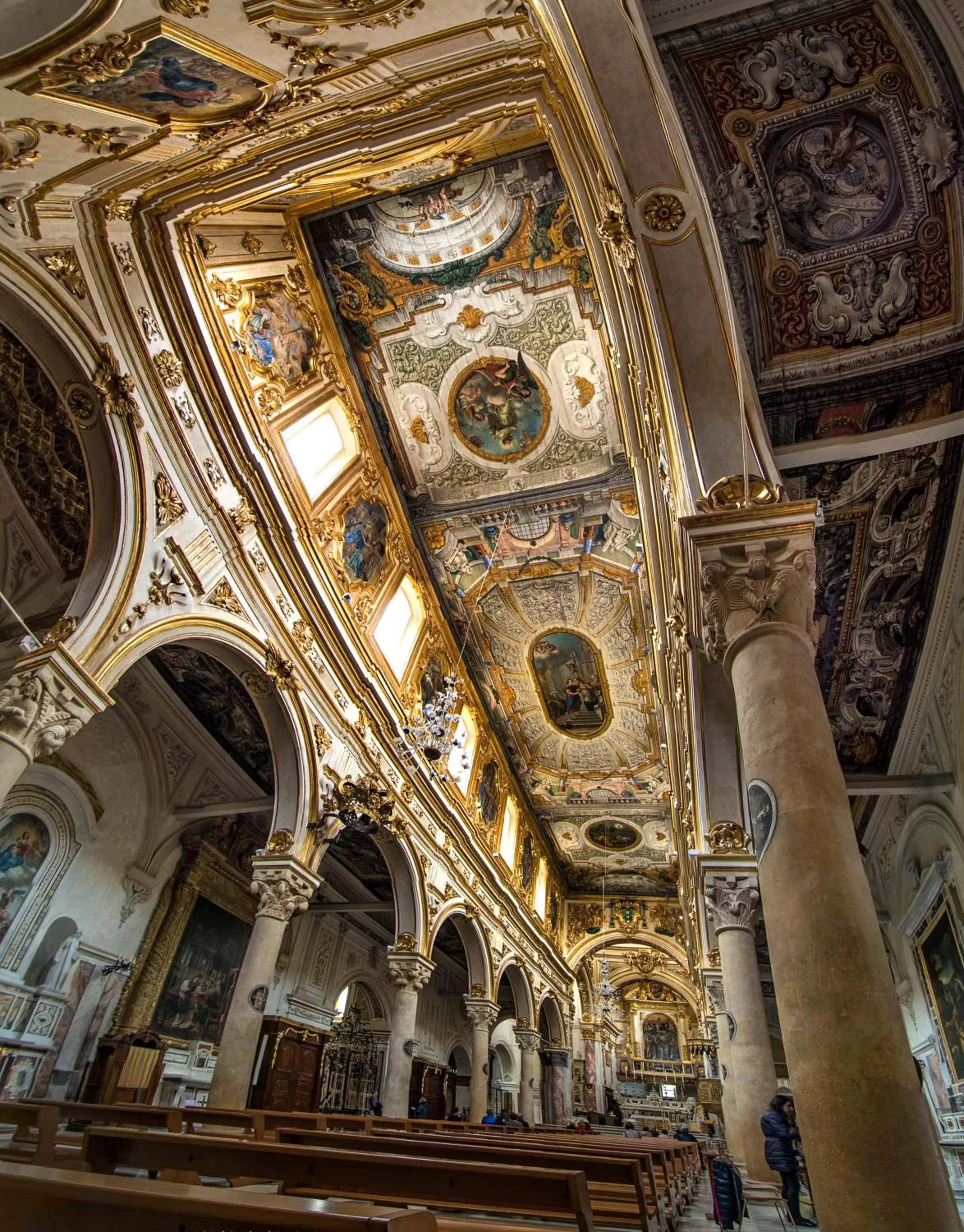 Landmark view in B&B La Gemma dei Sassi