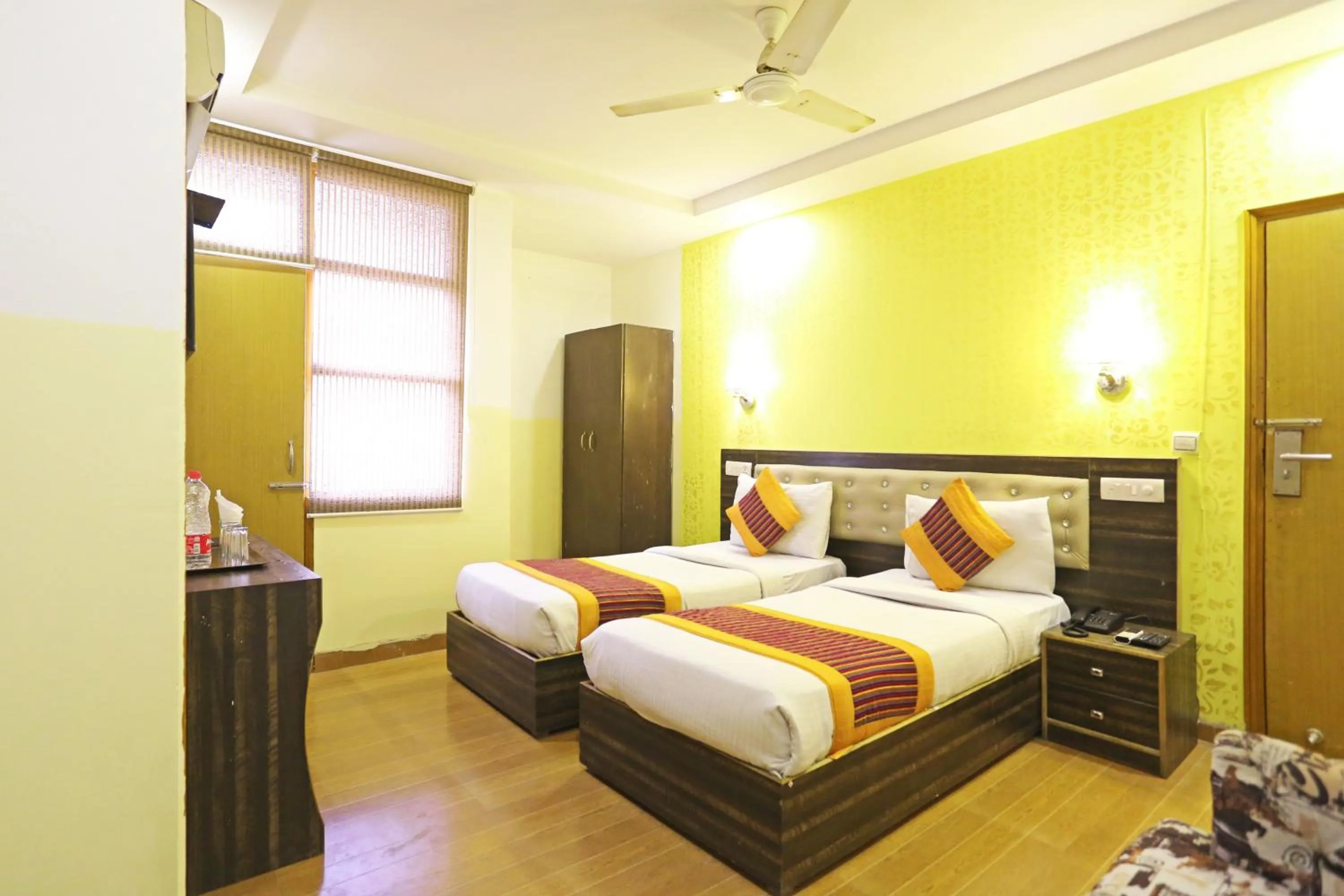 Bedroom, Bed in Hotel Aeroporto Nearest Landmark Aerocity delhi