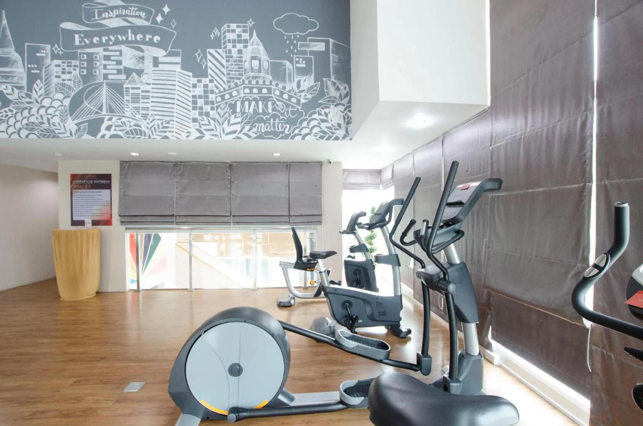 Fitness centre/facilities in The Riche Boutique Hotel Don Mueang Airport
