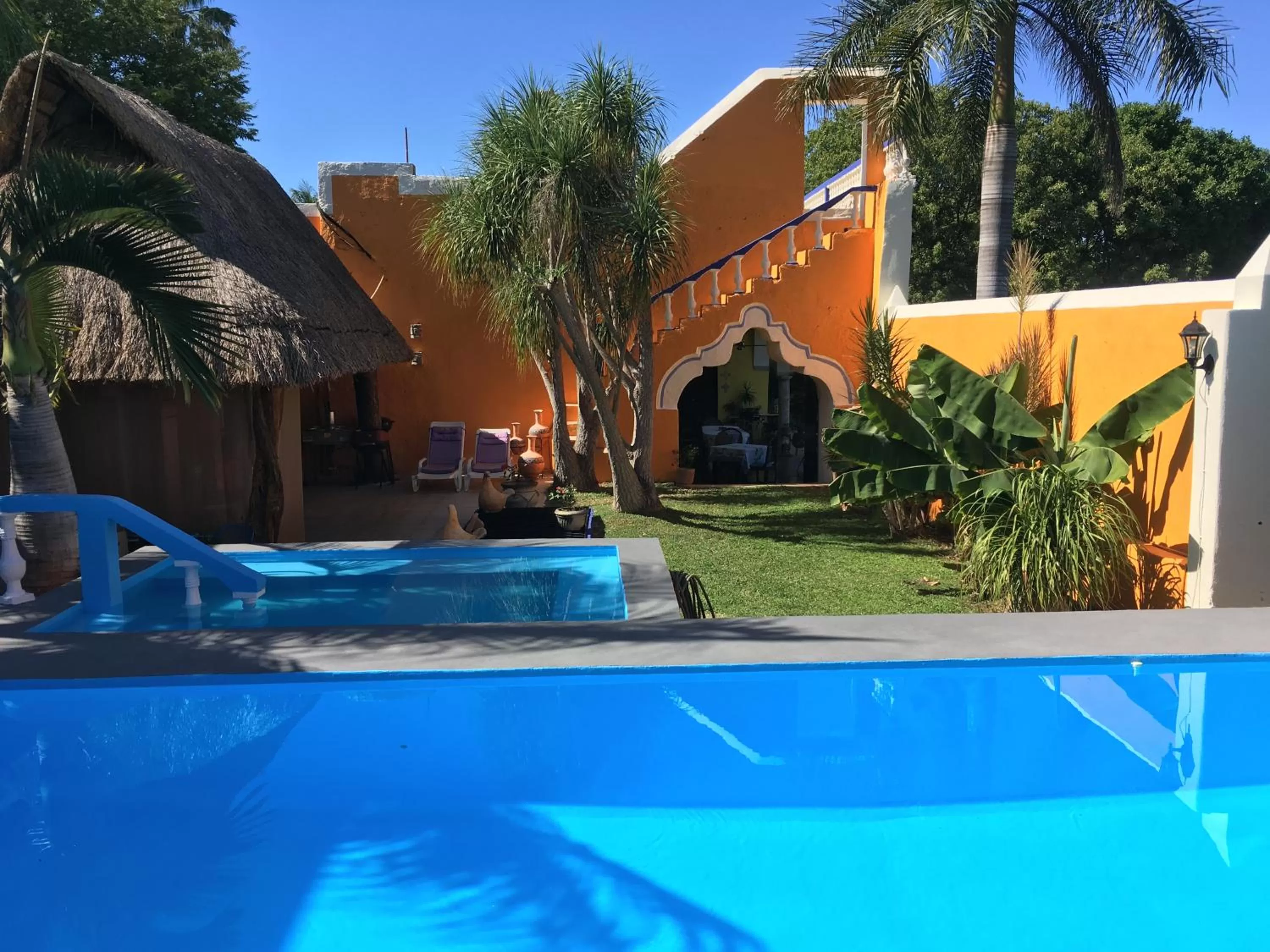 Swimming pool in Hacienda San Pedro Nohpat