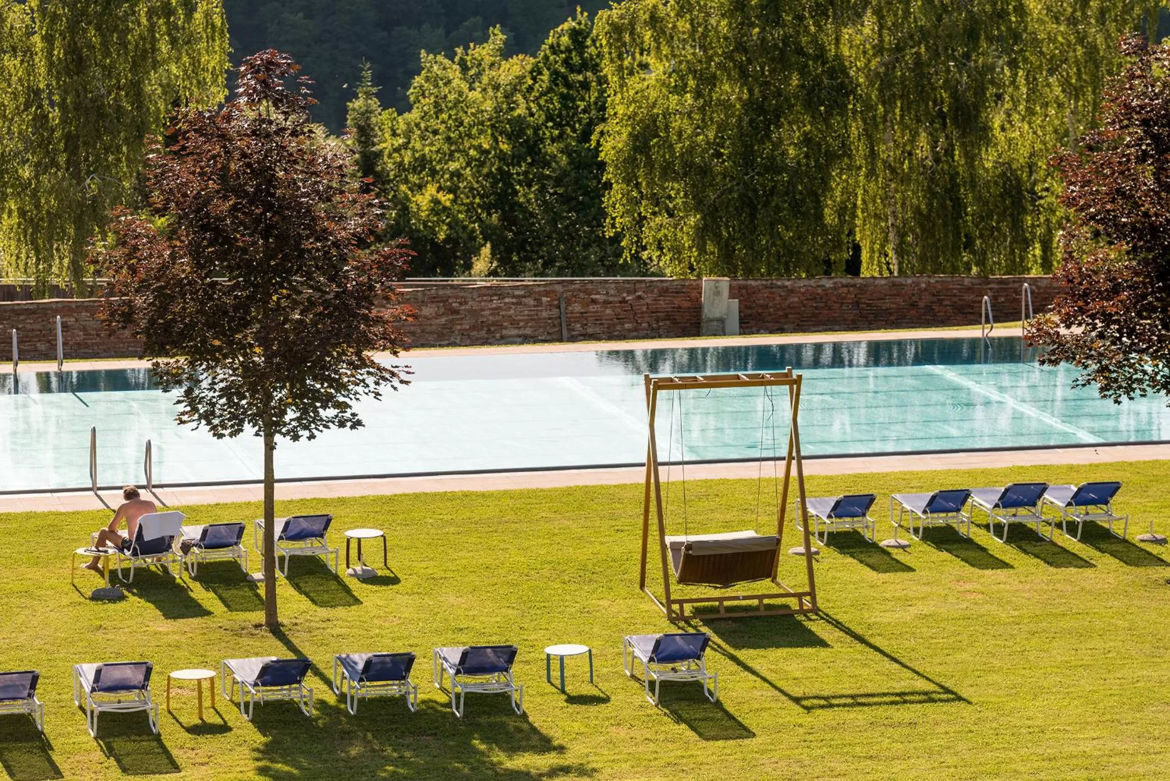 Swimming pool in Schloss Seggau