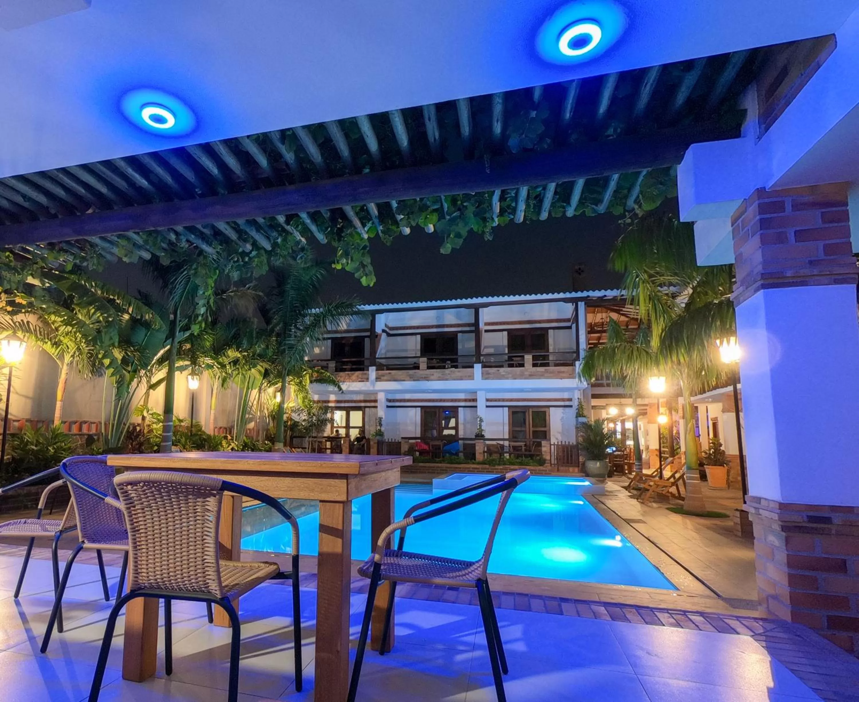 Night, Swimming Pool in Camali Hotel