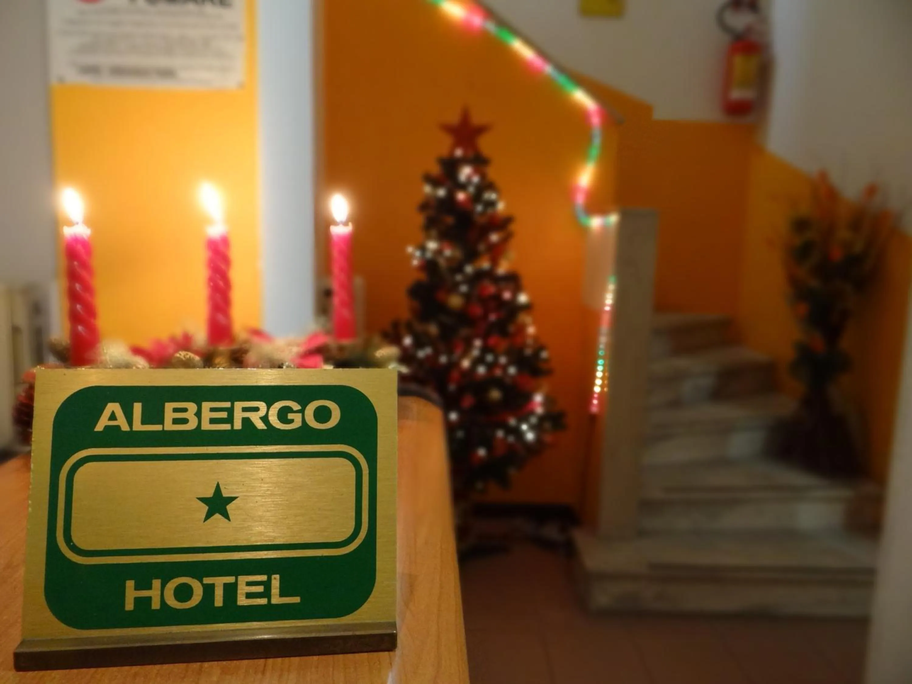 Lobby or reception in Hotel Amendola Fiera