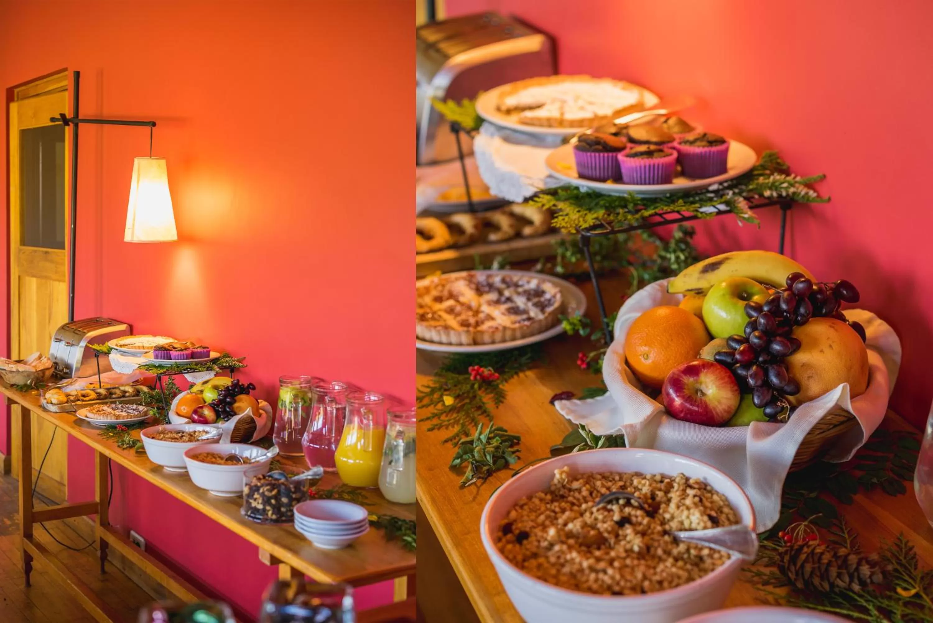 Dining area in Challhuaquen Lodge