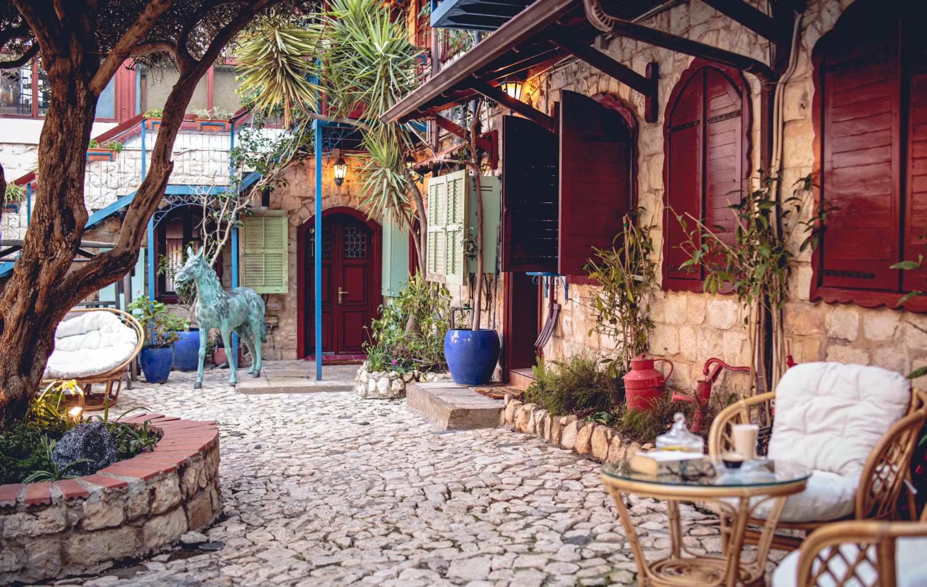 Patio in וילה תהילה המחודש - The new Villa Tehila