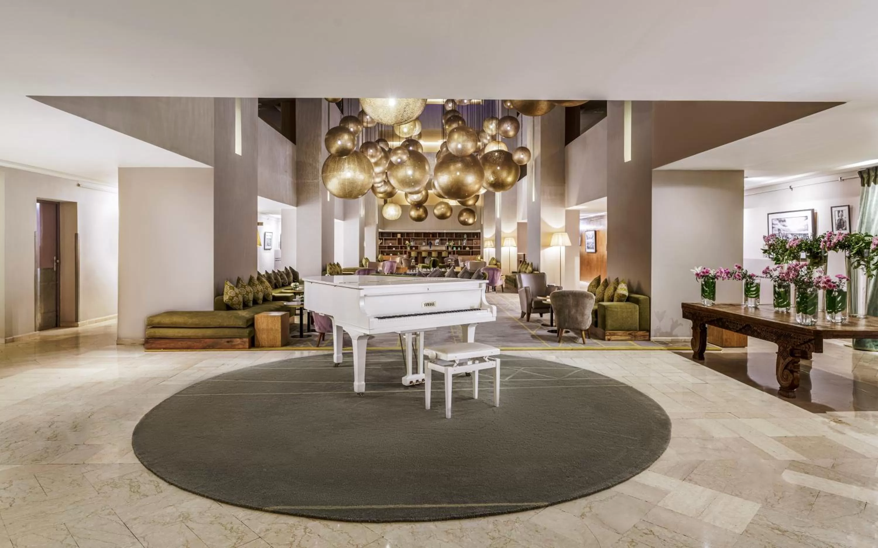 Seating area in Sofitel Marrakech Palais Impérial & Spa