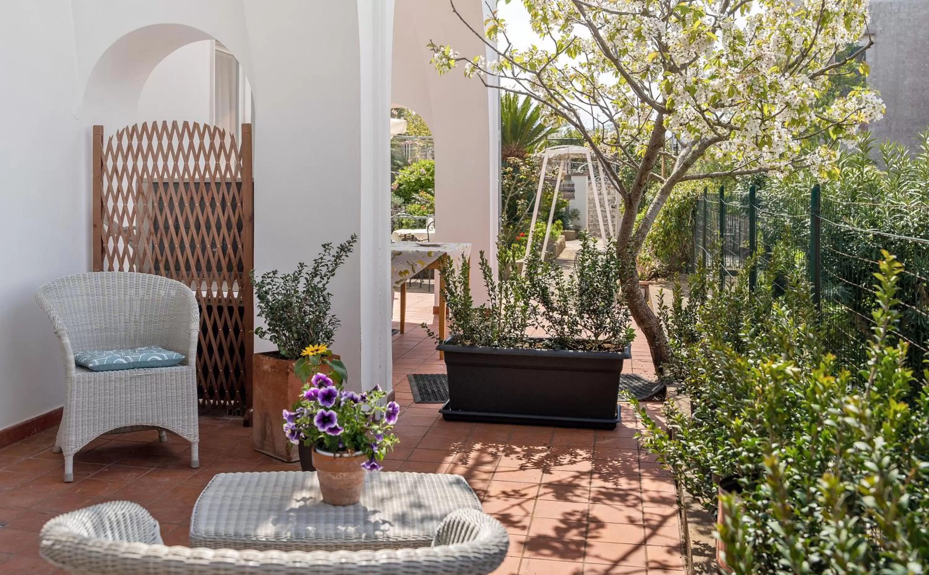 Patio in B&B Il Sogno