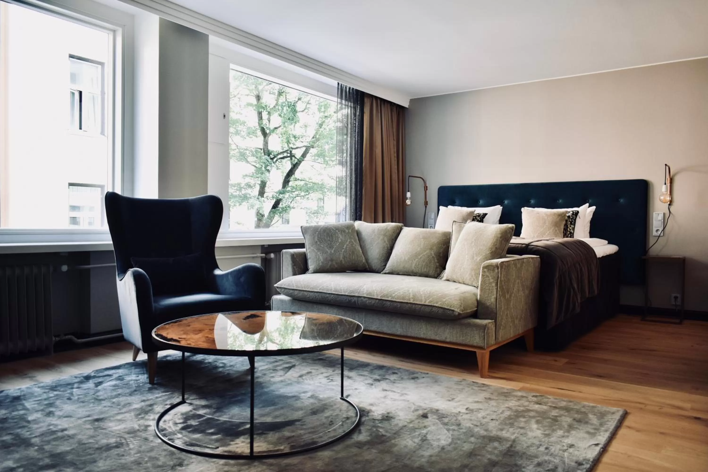 Inner courtyard view in Hotel F6