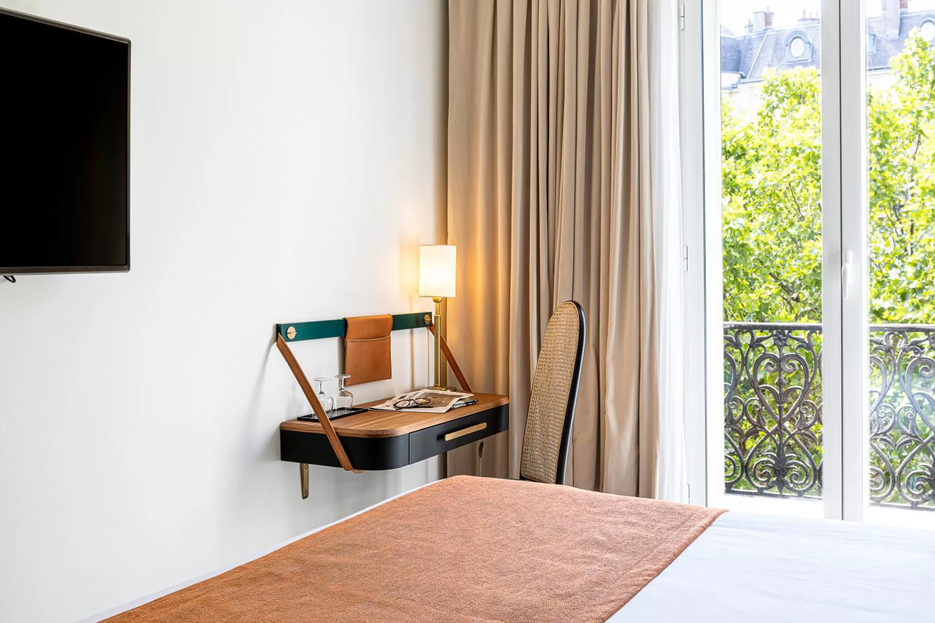 Bed in Hotel Le Friedland