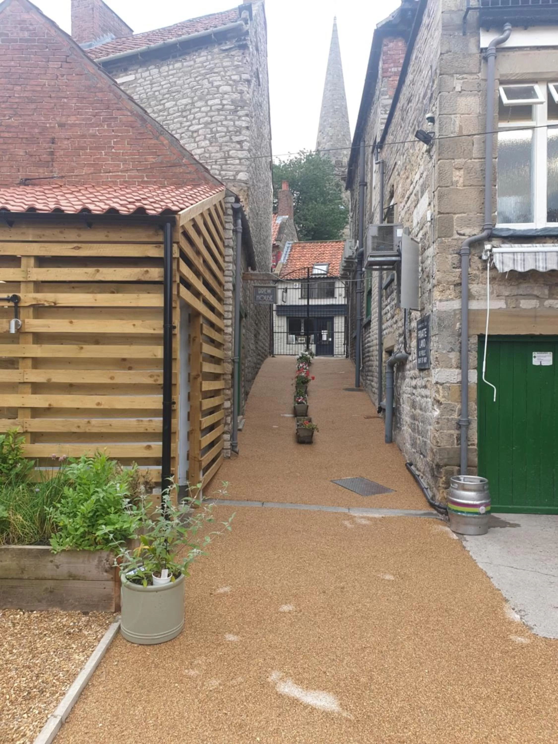 Garden in The Black Swan Inn