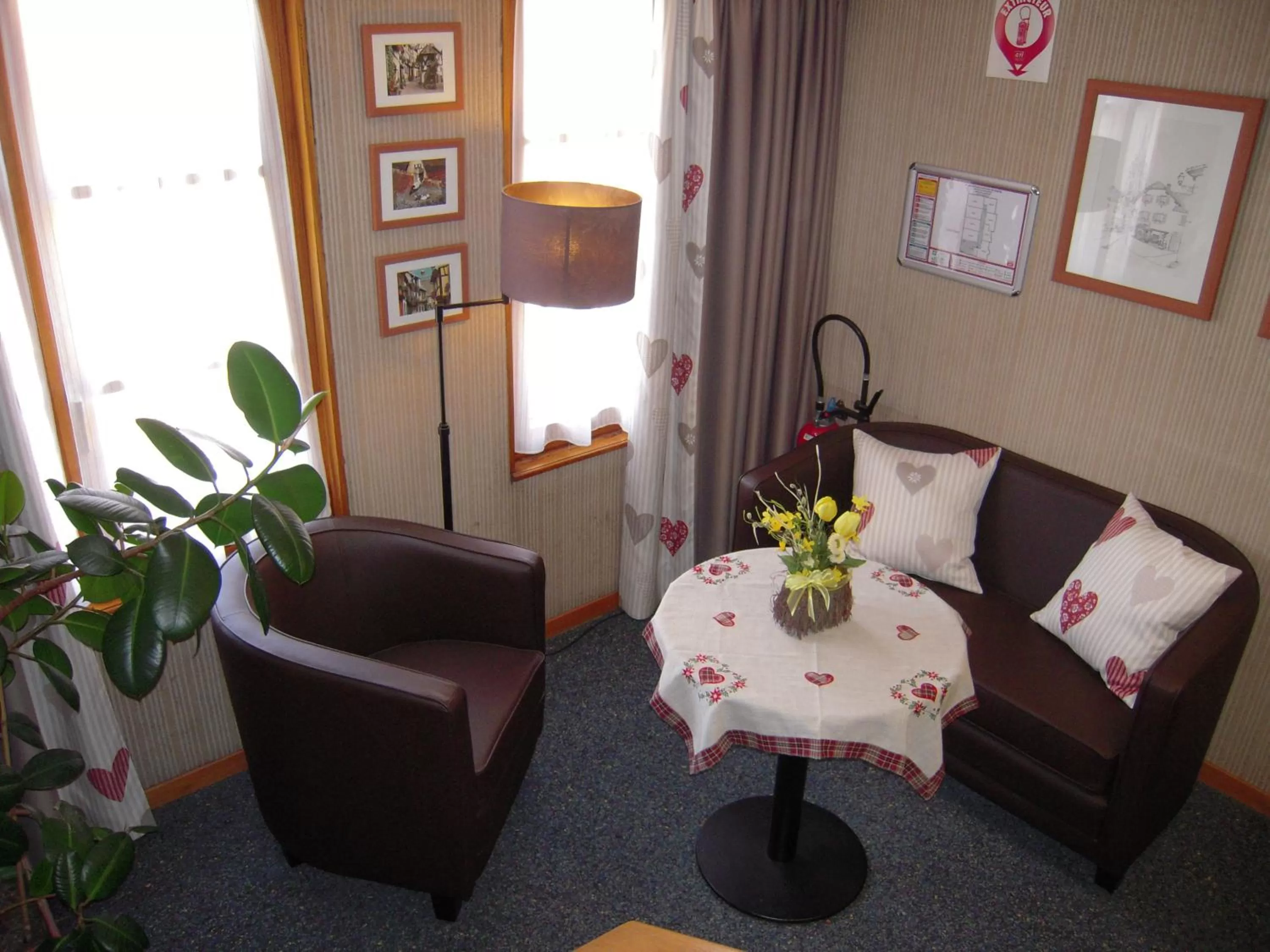 Lobby or reception, Seating Area in Hôtel Sainte Odile