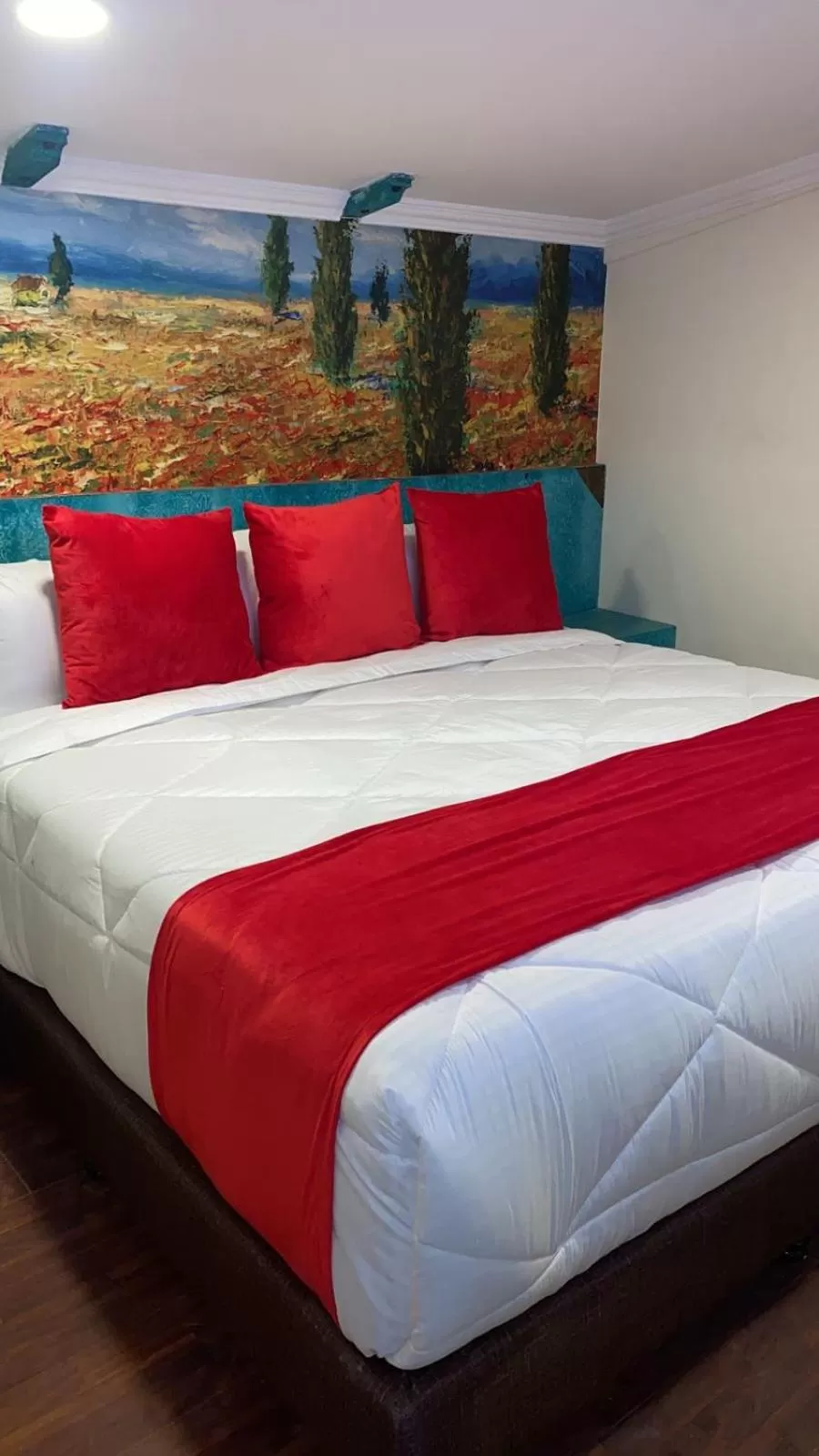 Bed in Hotel Casa Antigua