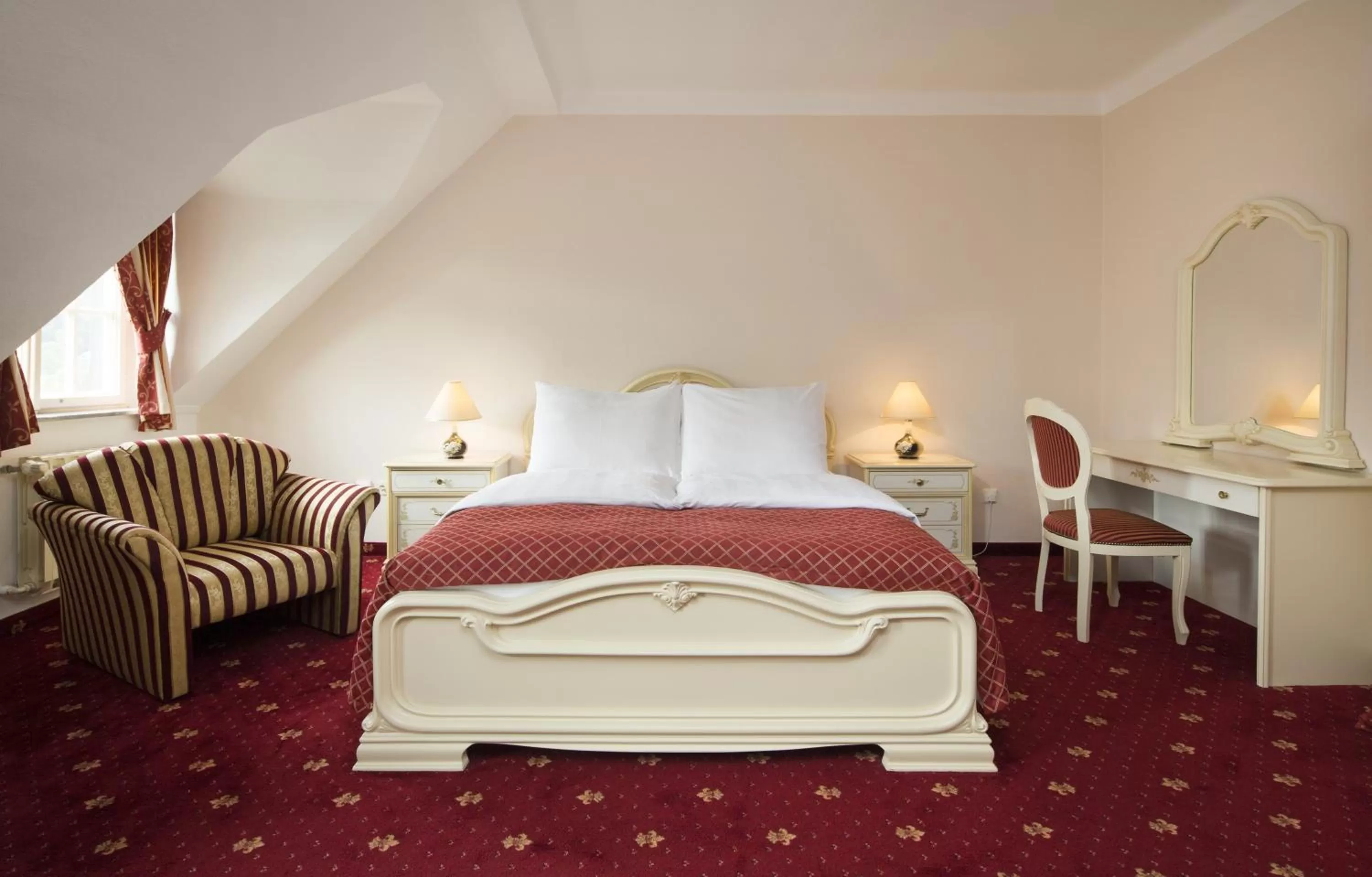 Bed in OREA Spa Hotel Palace Zvon Mariánské Lázně