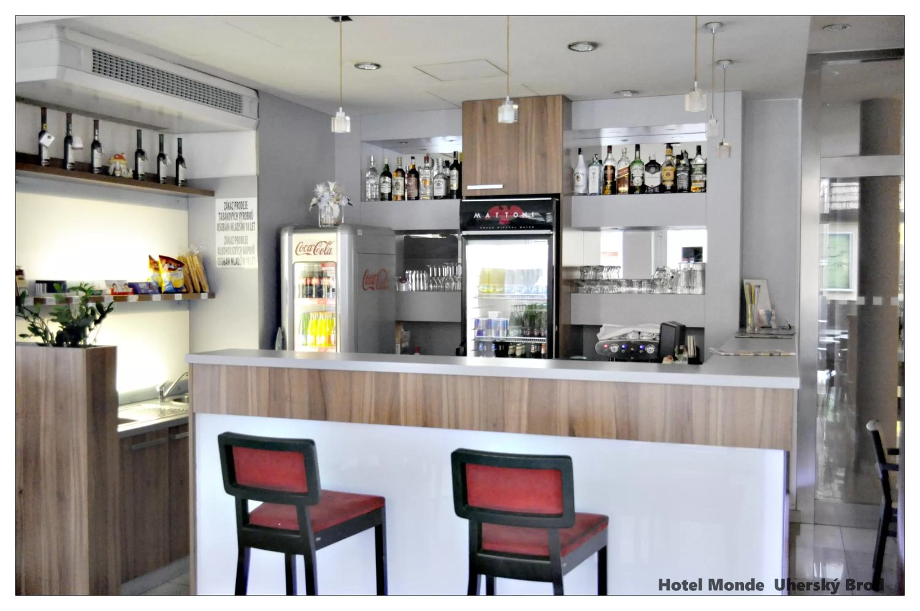 Lobby or reception, Lounge/Bar in Hotel Monde