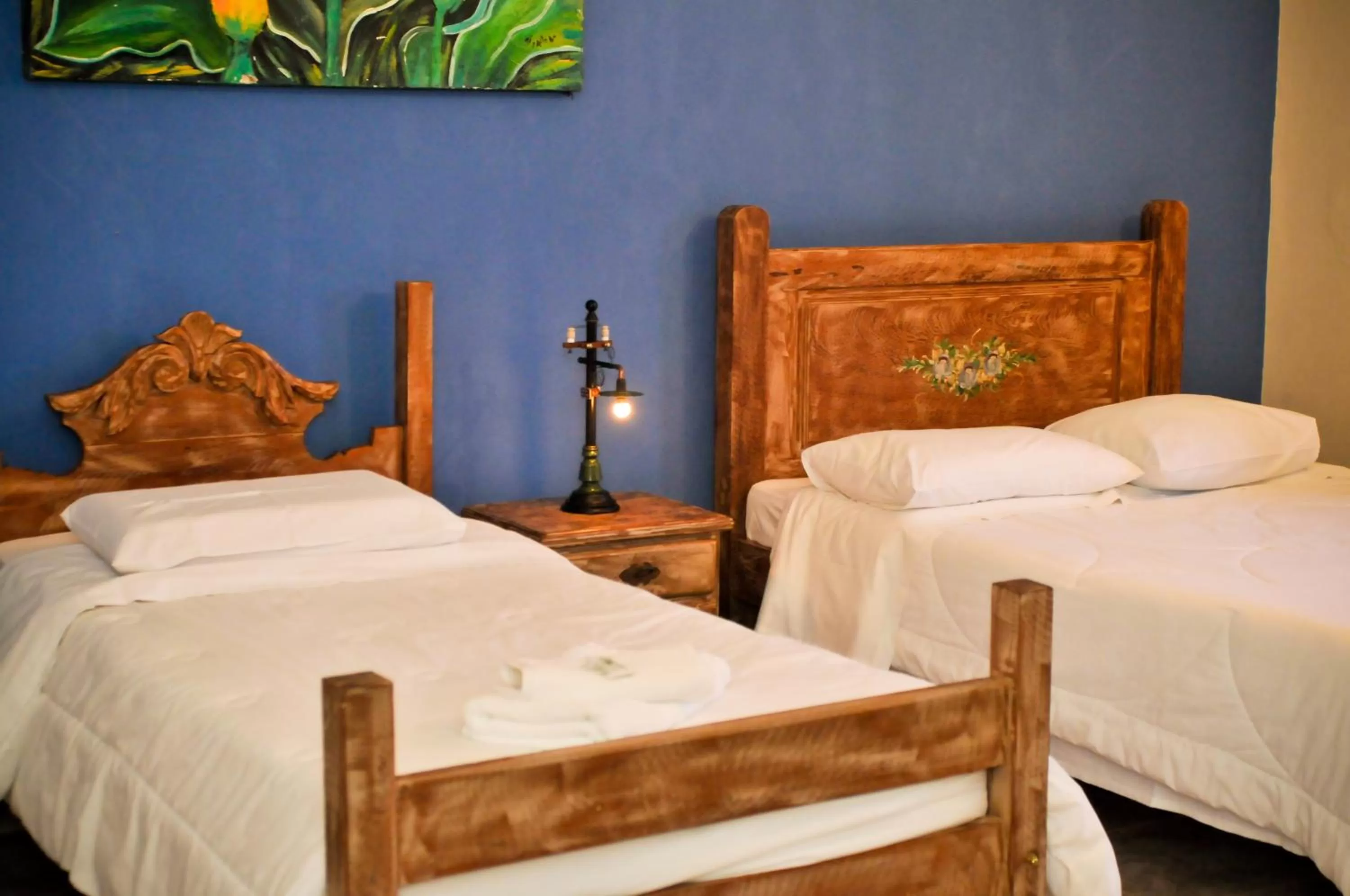 Decorative detail, Bed in Pousada Neuza Barbosa