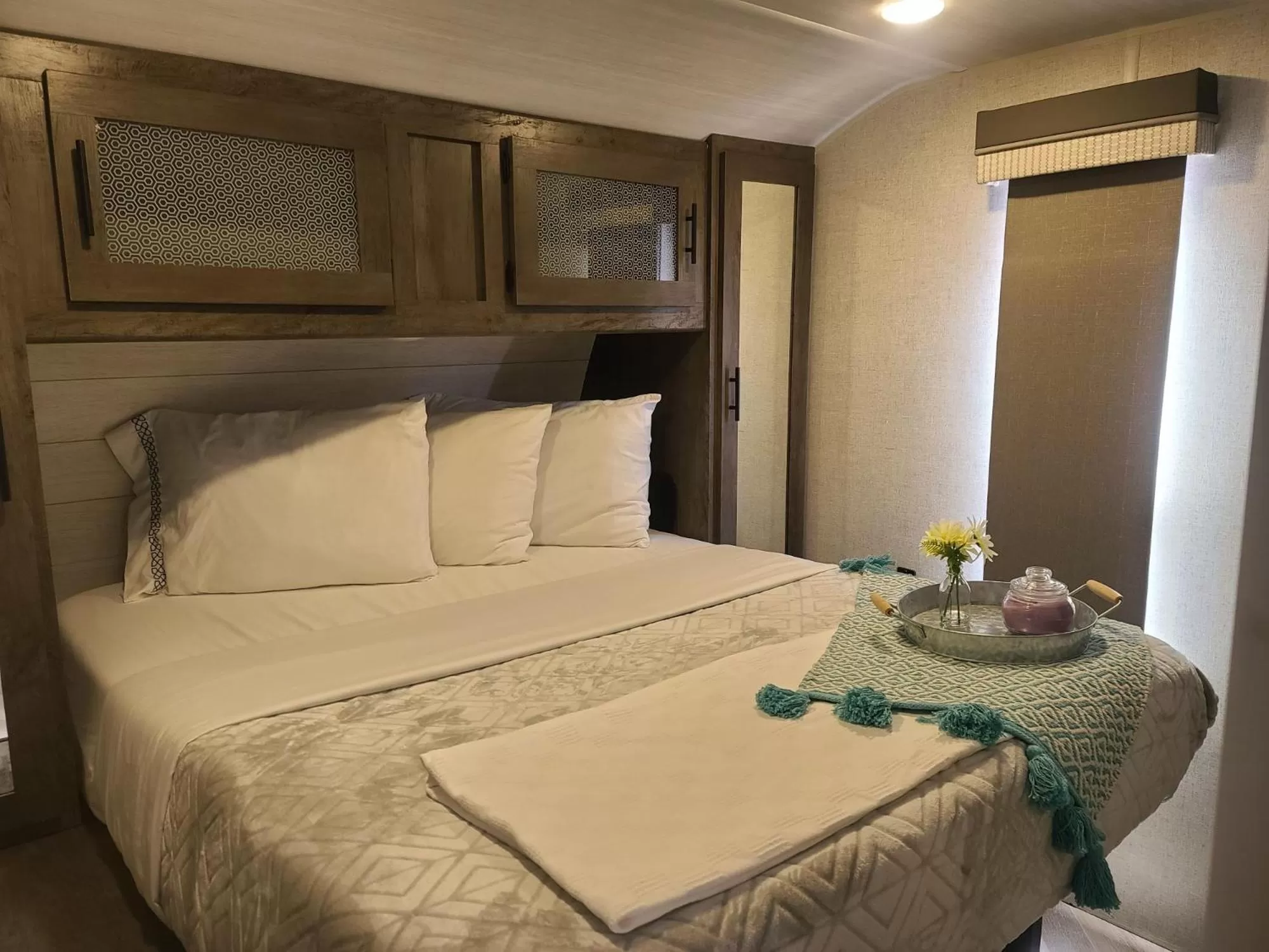 Bedroom, Bed in Grand Canyon RV Glamping