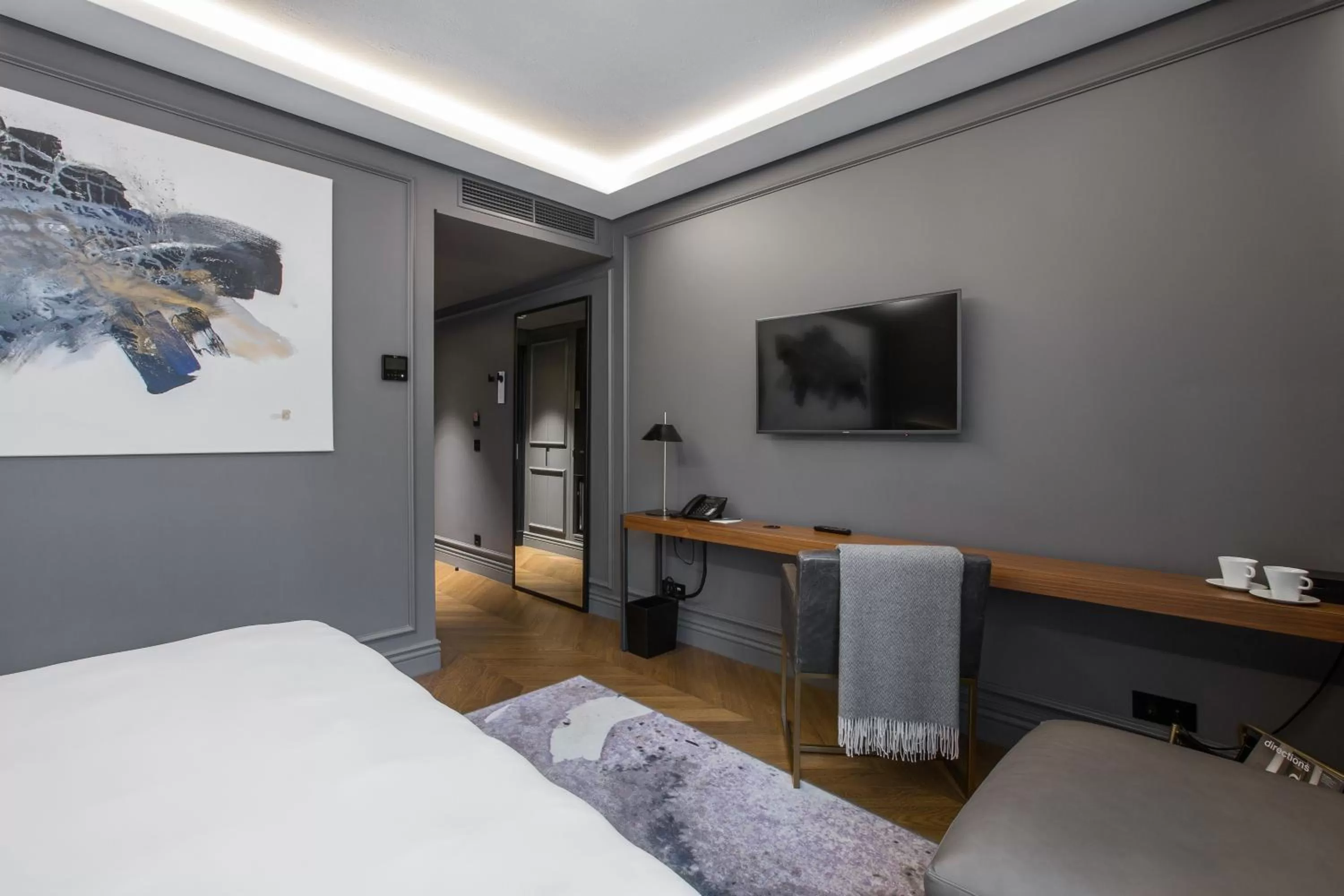Bedroom, Bed in Hotel Pacai, Vilnius, a Member of Design Hotels