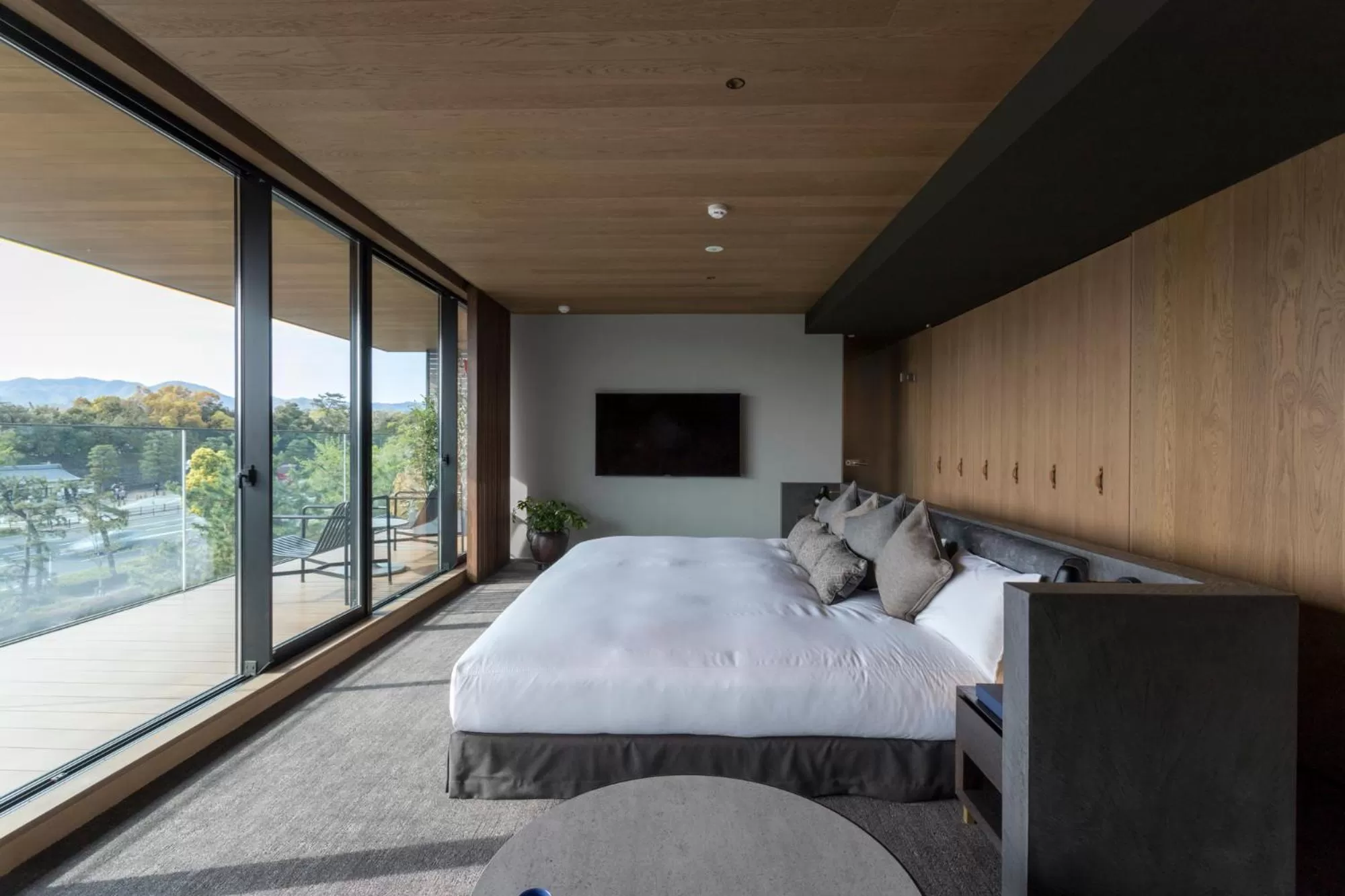 Bed in HOTEL CANATA KYOTO