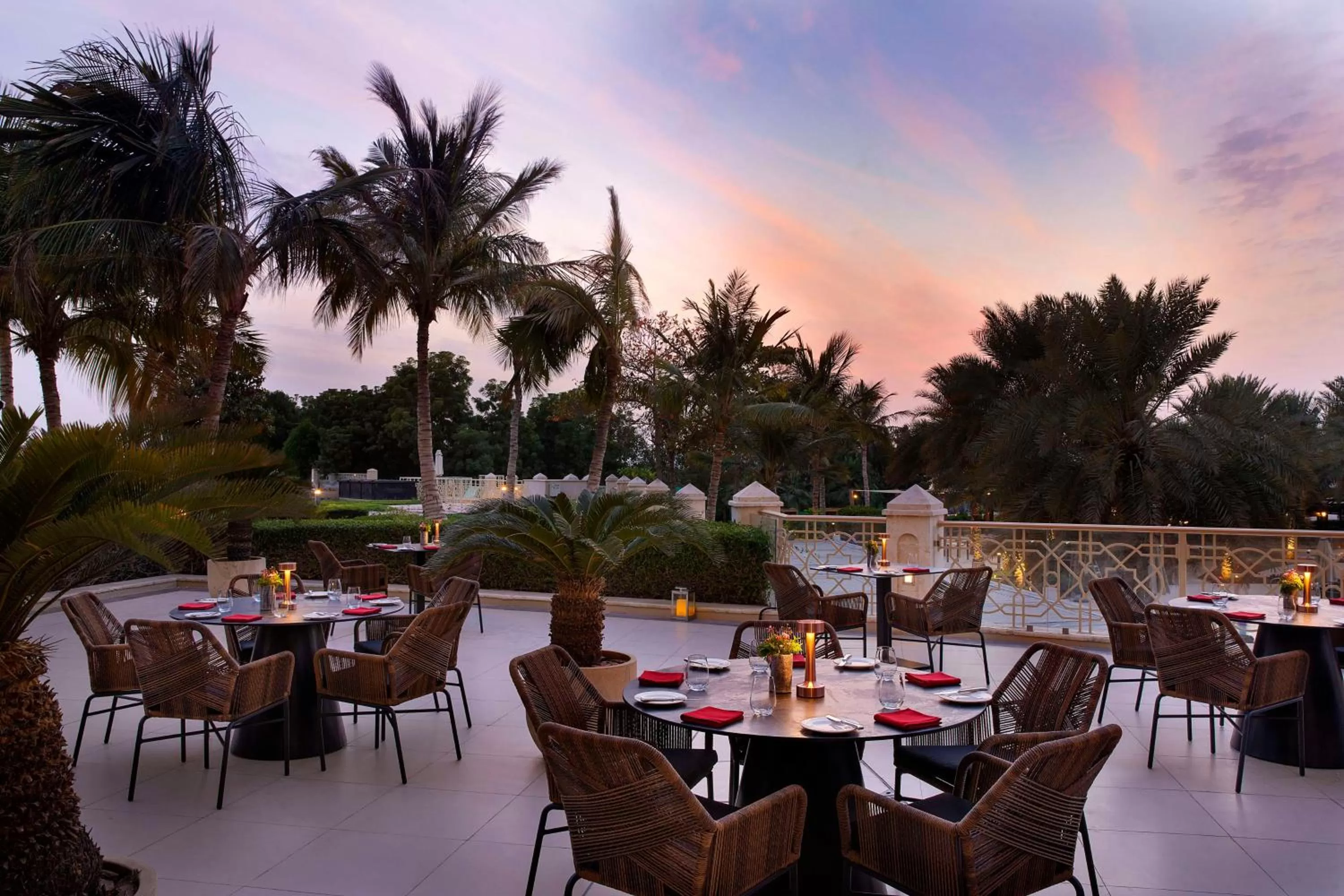 Patio in Waldorf Astoria Ras Al Khaimah