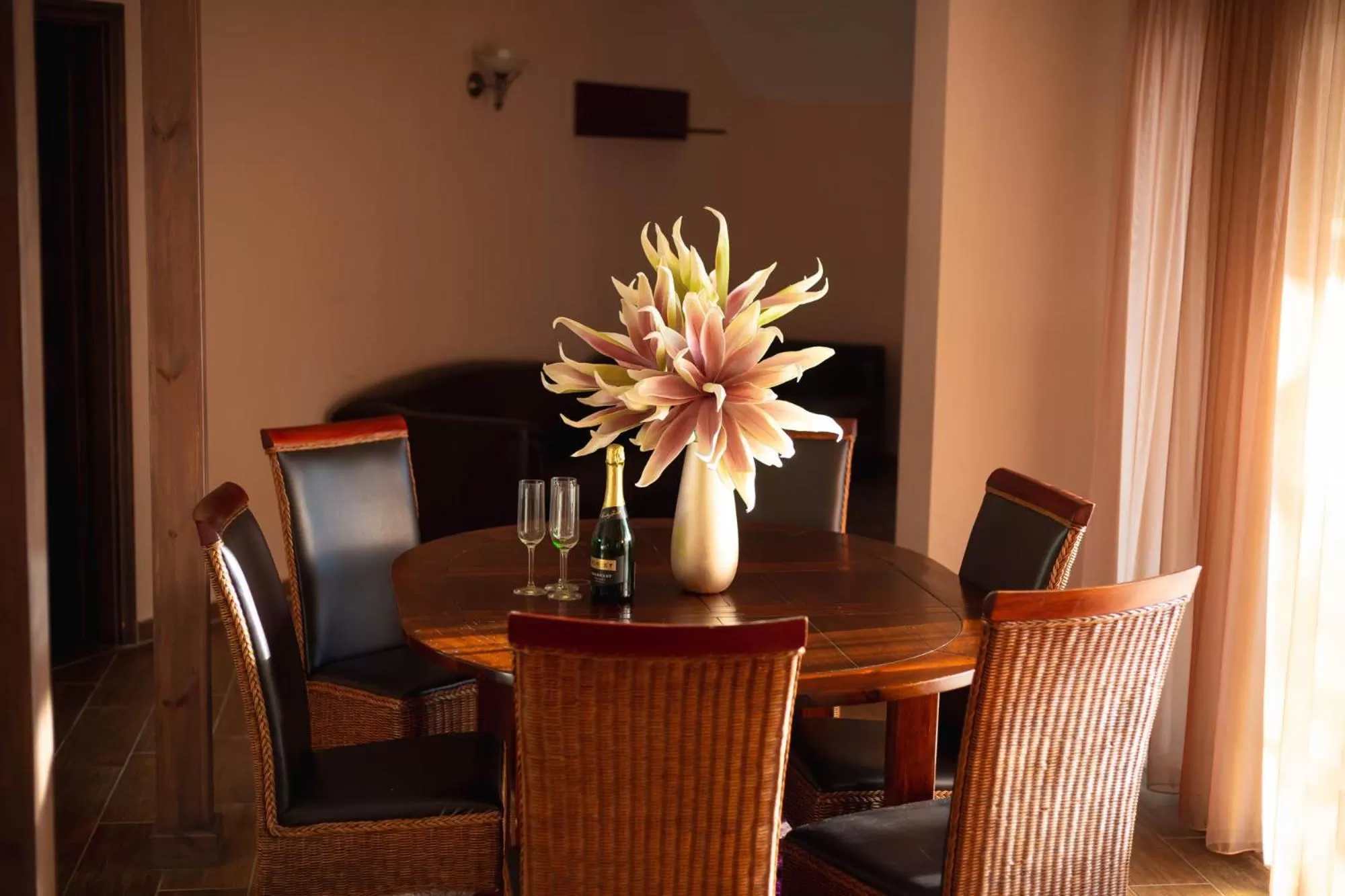 Dining Area in Maya Panzio