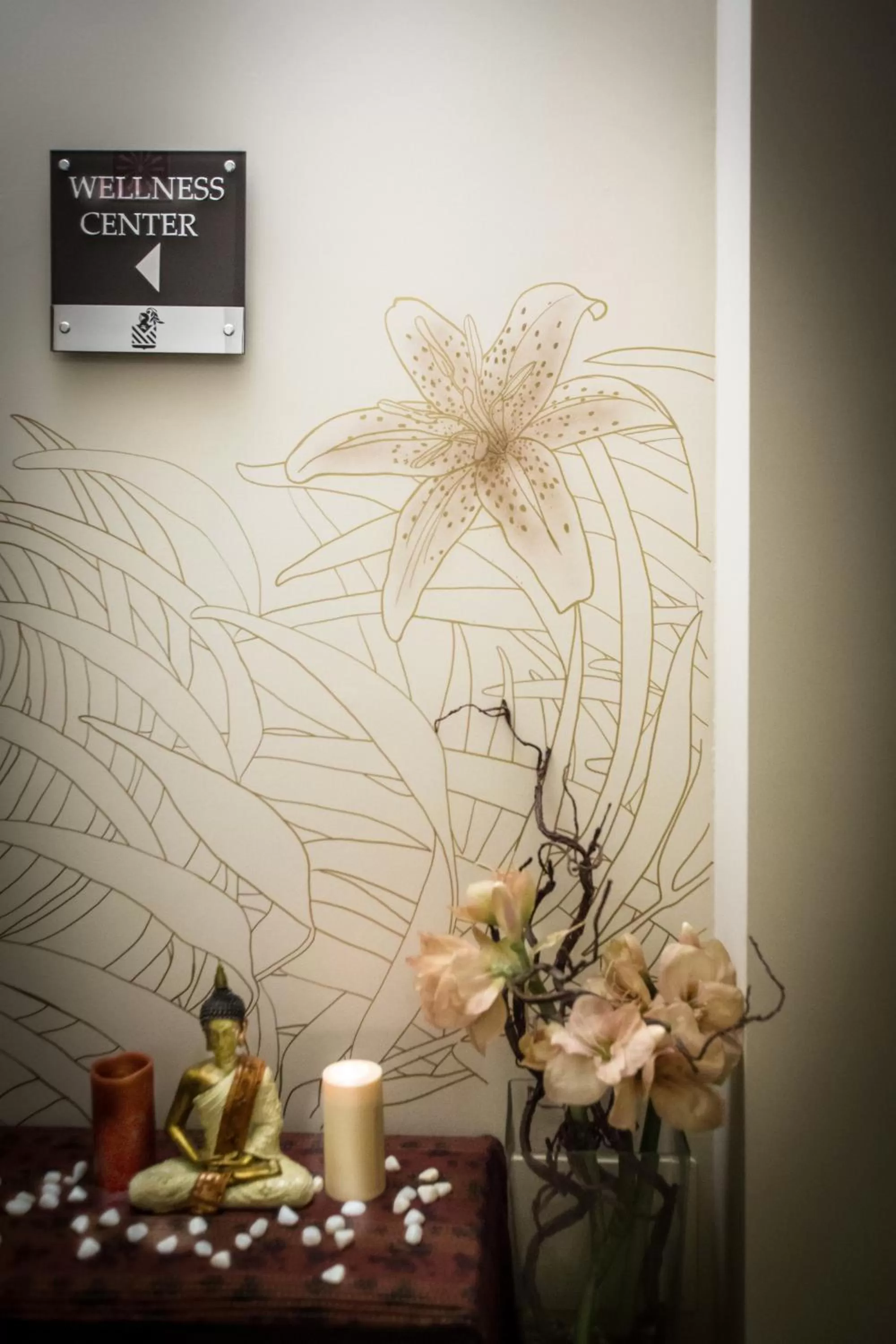 Decorative detail in Best Western Premier Milano Palace Hotel