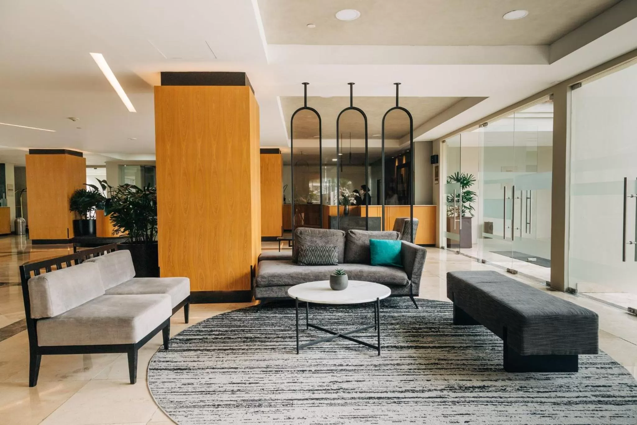 Lobby or reception in Hilton San Salvador