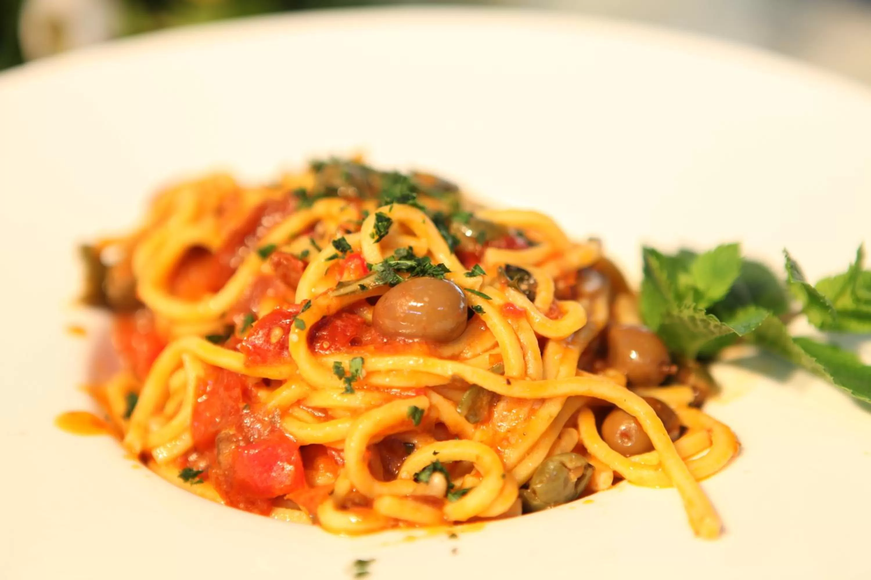 Food close-up in Euro Hotel