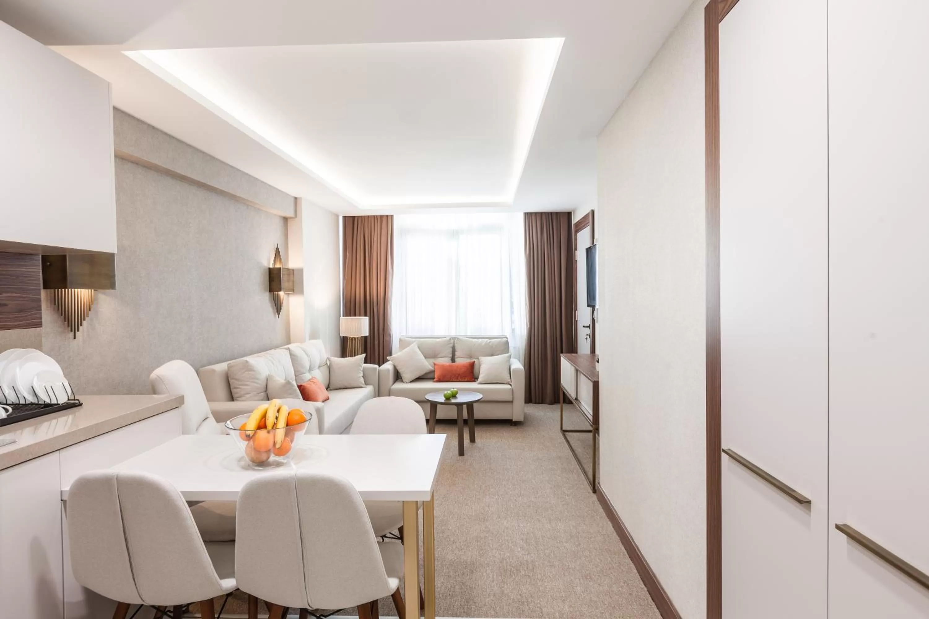 Living room in Sherry Suites Karaköy