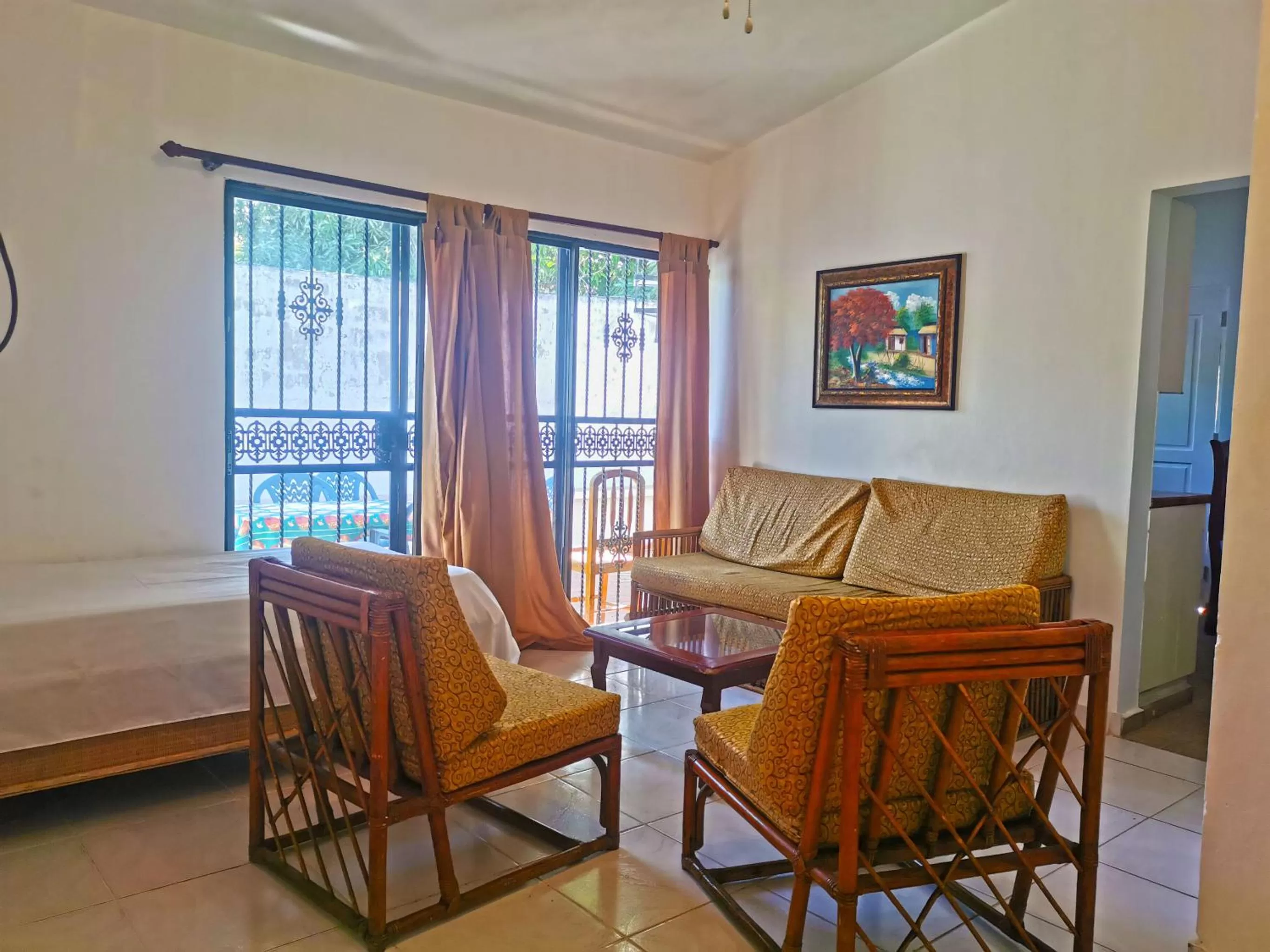 Living room in Perla de Sosua