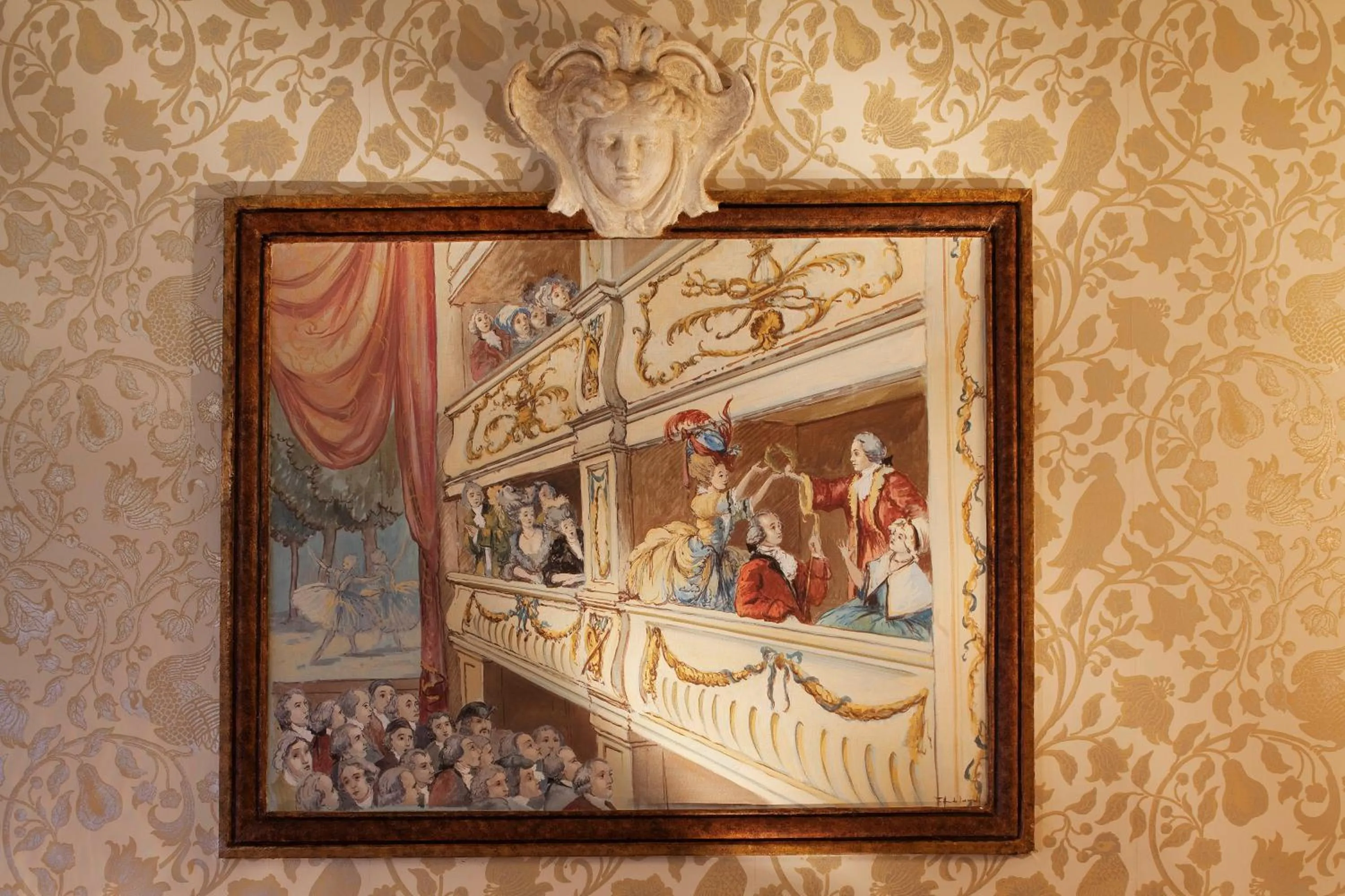 Decorative detail in Hotel & Spa Saint-Jacques