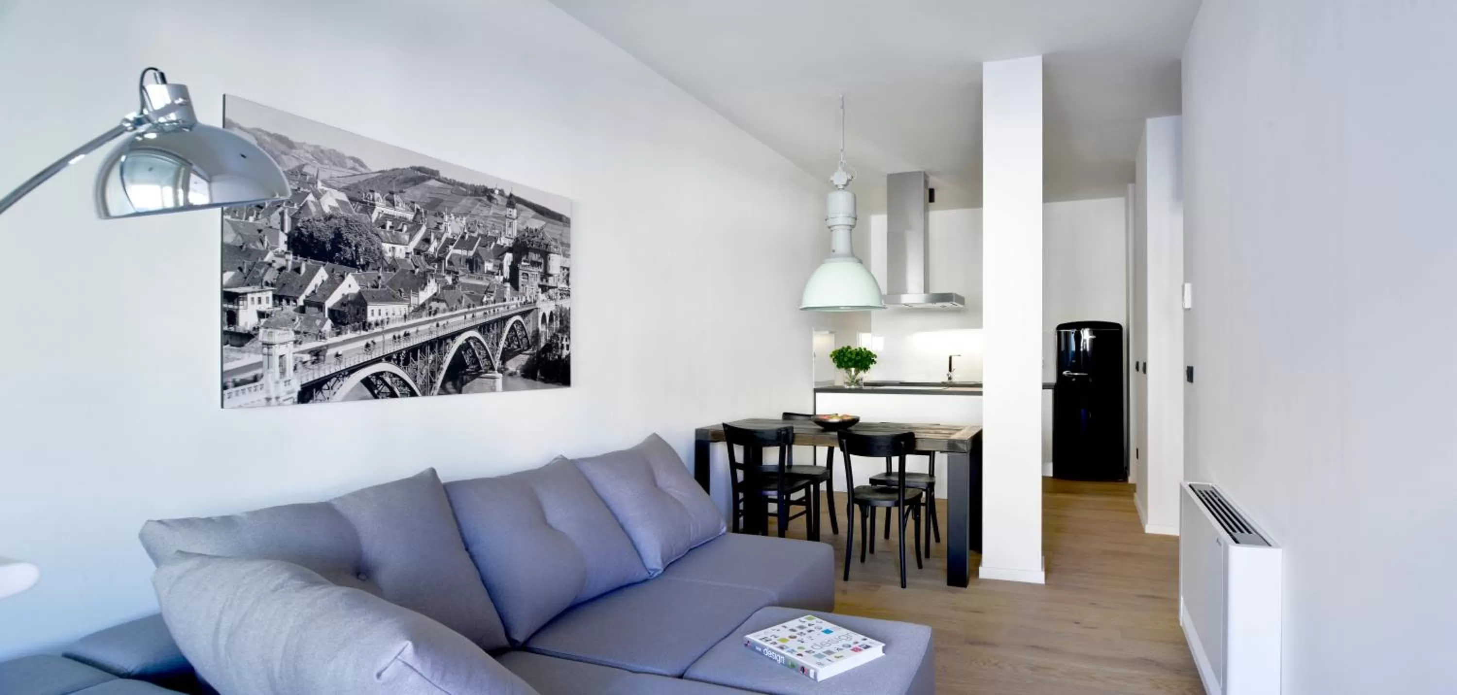 Kitchen or kitchenette in Hotel Maribor, City apartments