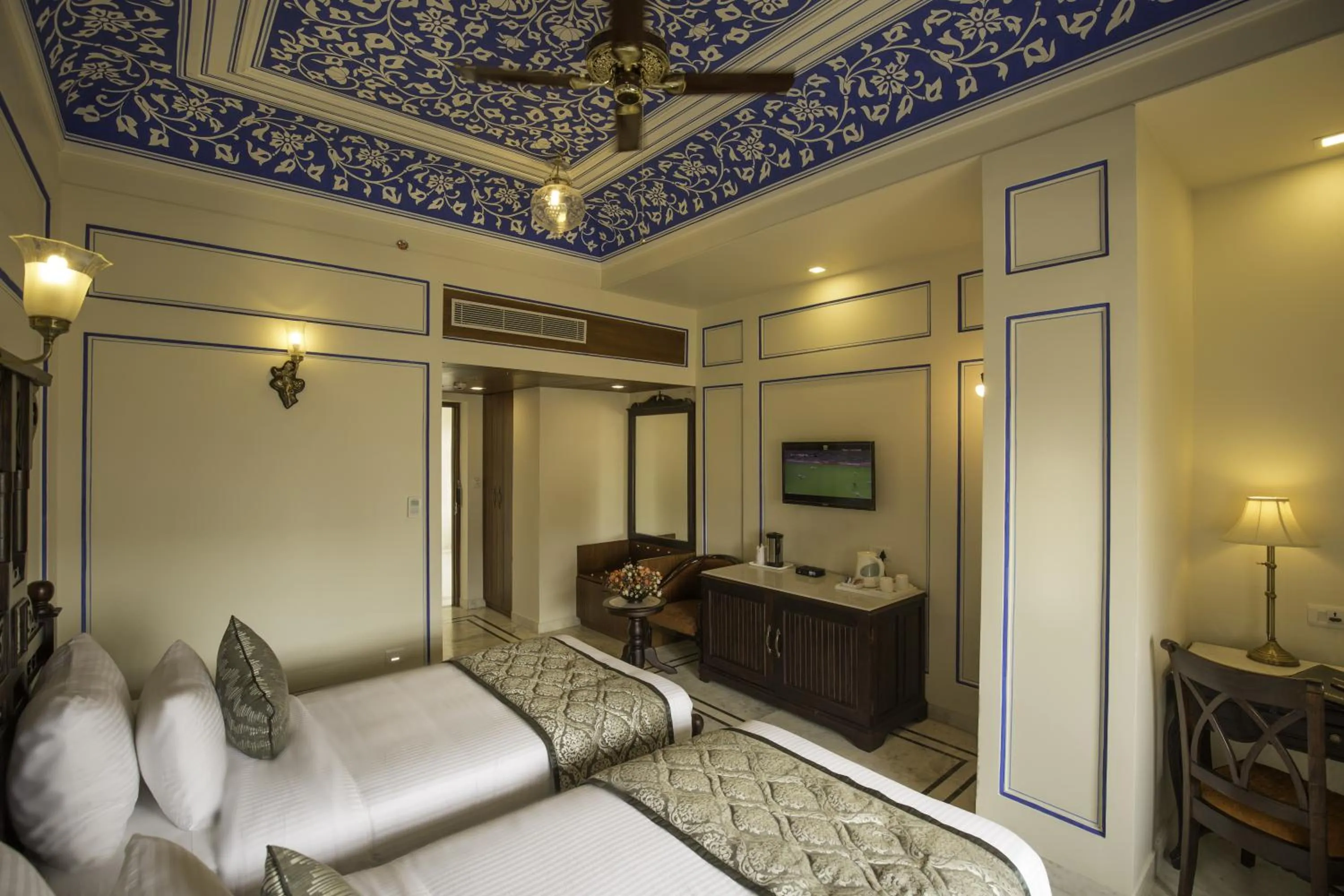 Photo of the whole room, Bed in Umaid Haveli-A Heritage Style Hotel & Resort