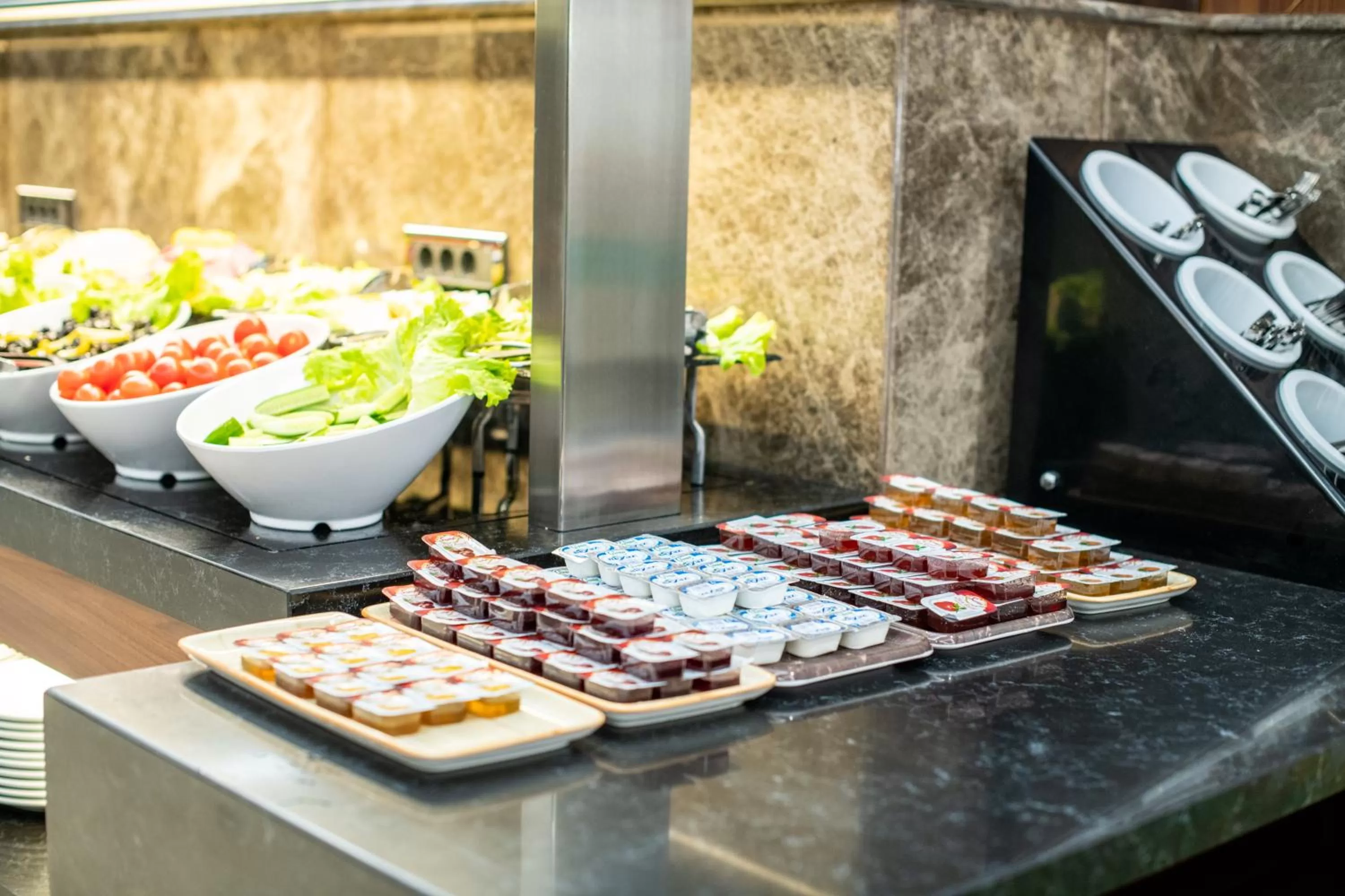 Breakfast in Aprilis Deluxe Hotel