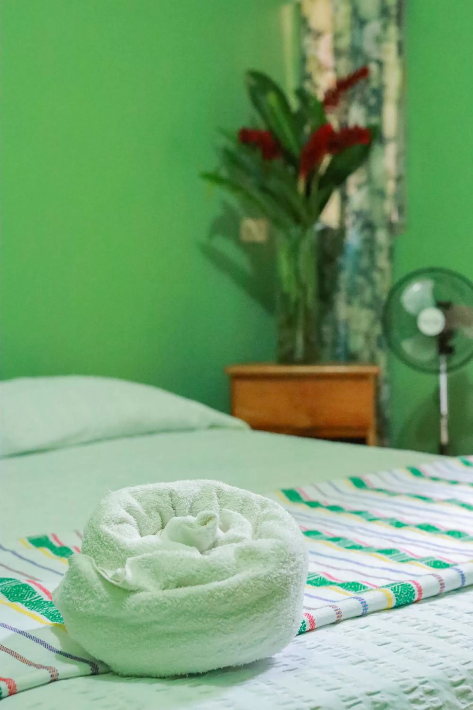 Bed in Hotel Rosalila