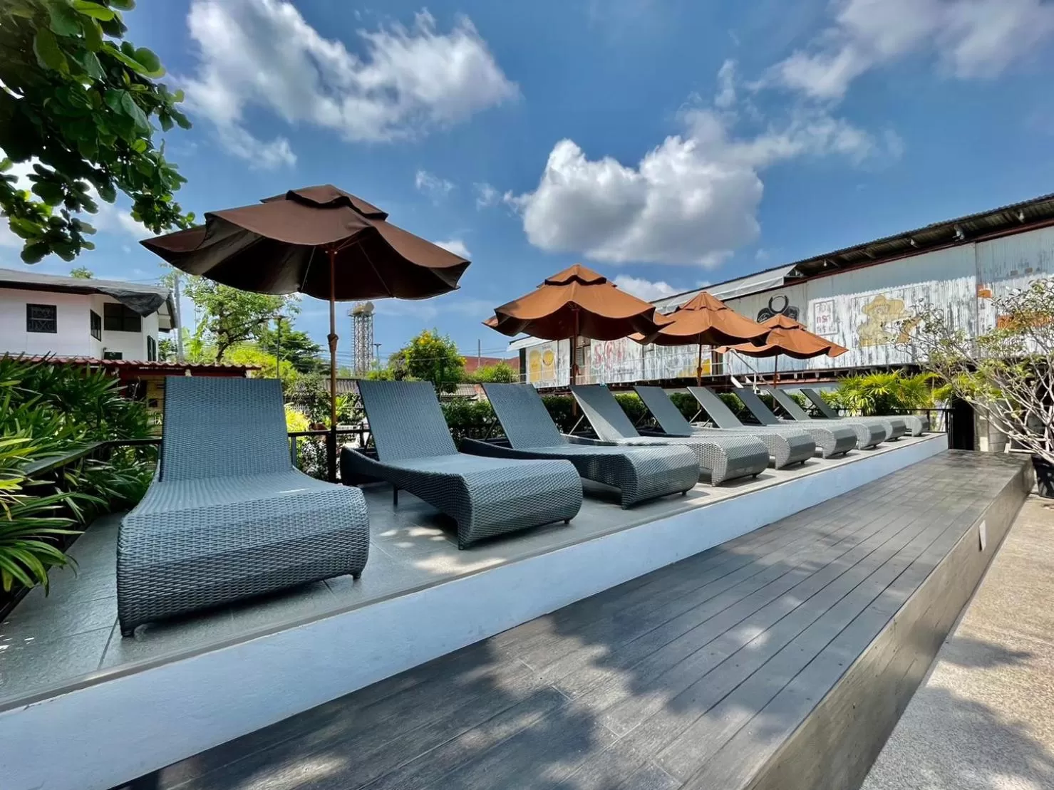 Swimming pool in The Warehouse Chiang Mai