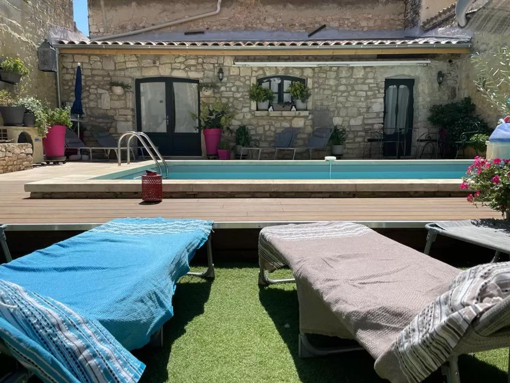 Garden in Maison d'hôtes Payan Champier