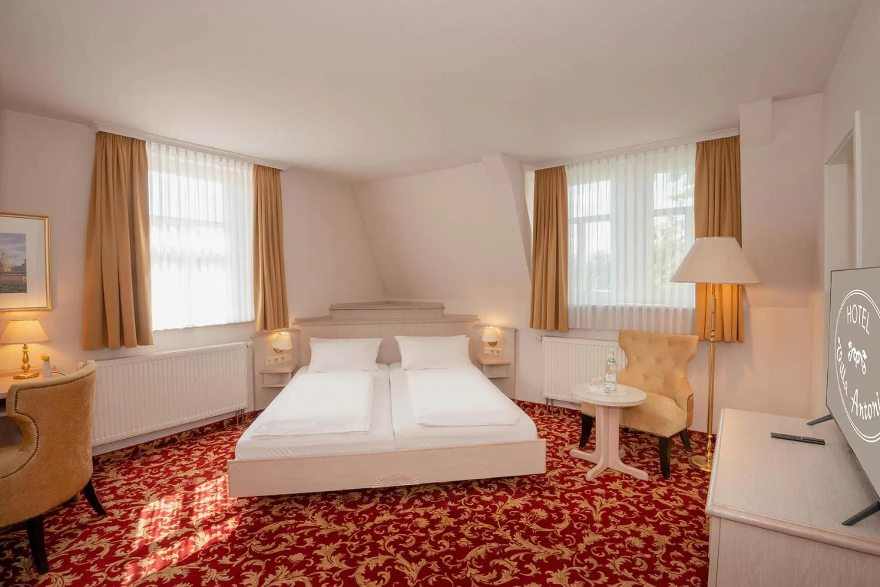 Bed in Villa Antonia