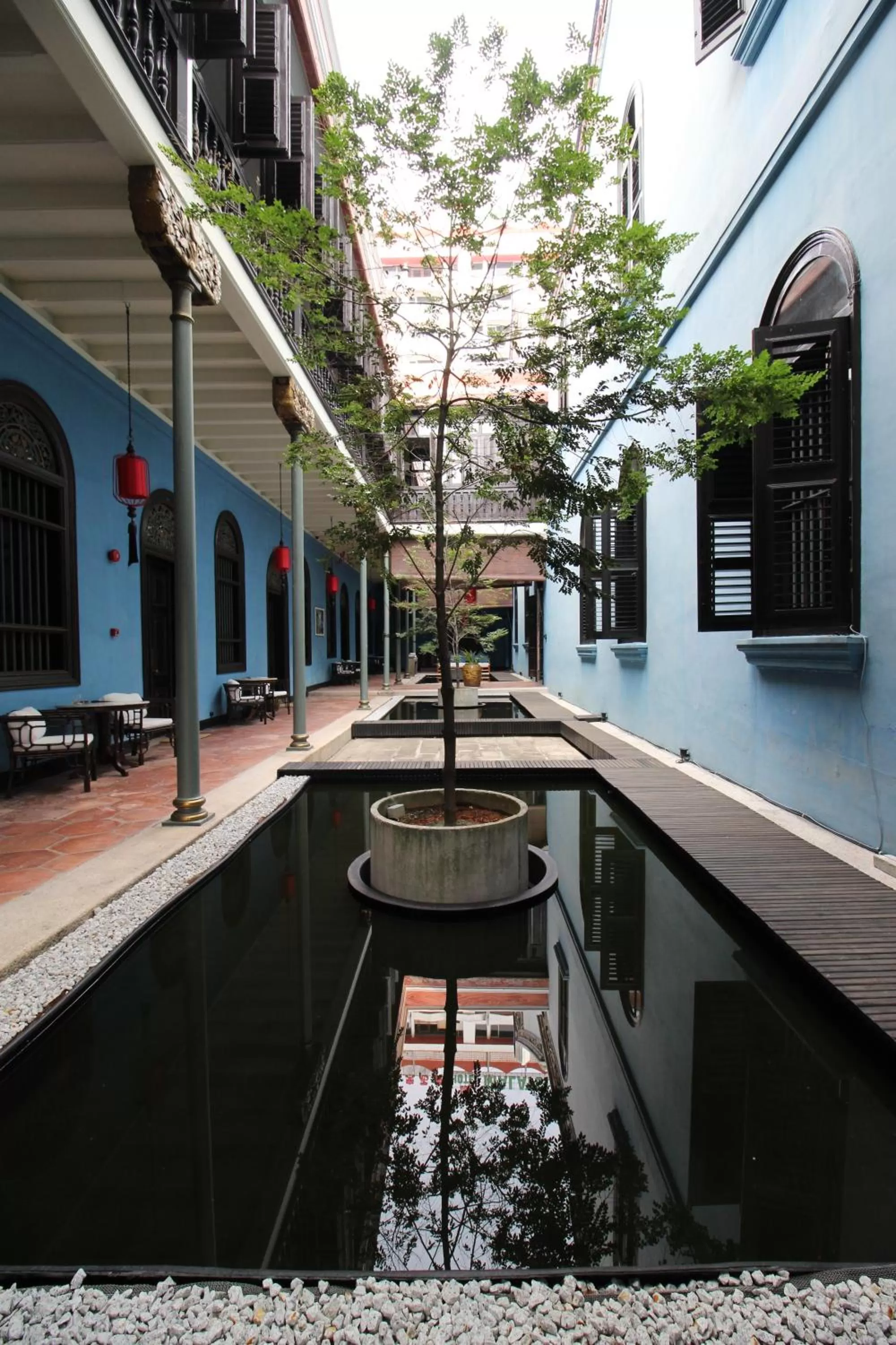 Balcony/Terrace in Cheong Fatt Tze - The Blue Mansion